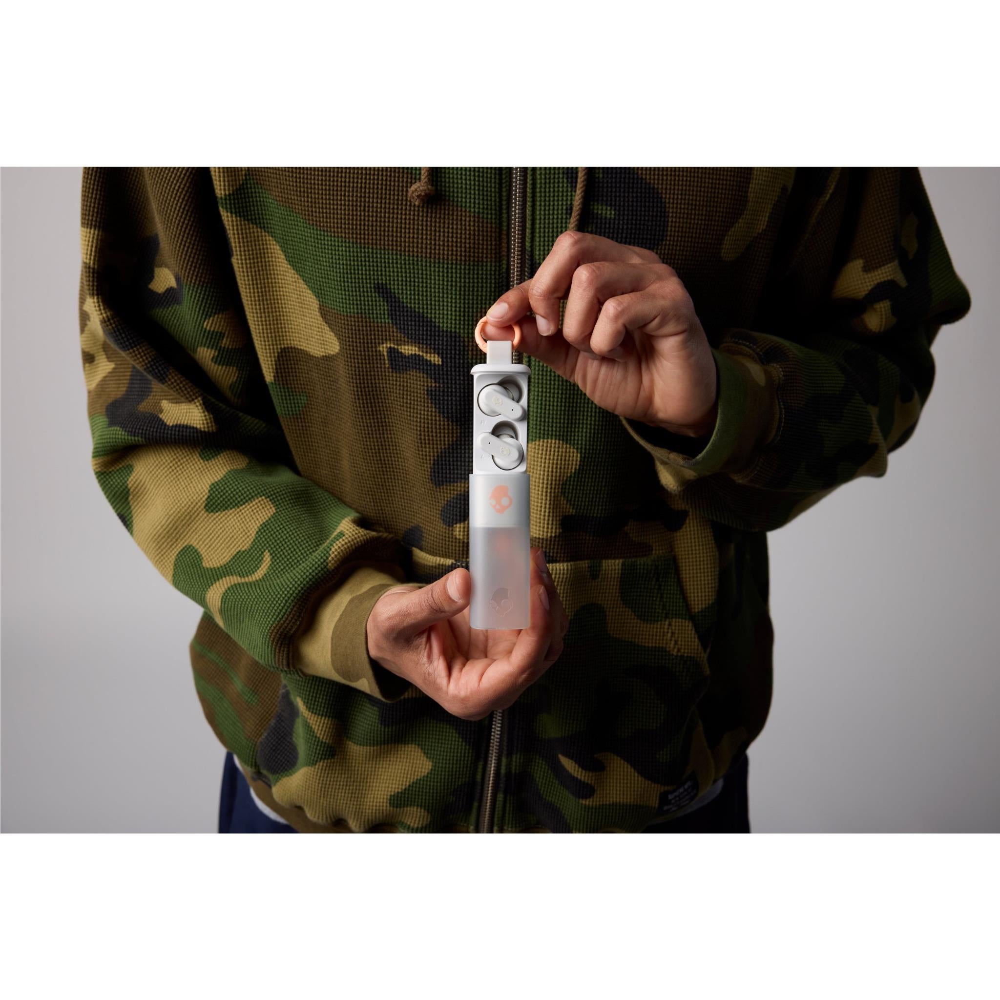 Skullcandy Dime Evo TWS In-Ear Headphones (Bone Orange)、mySite、camillekostekn