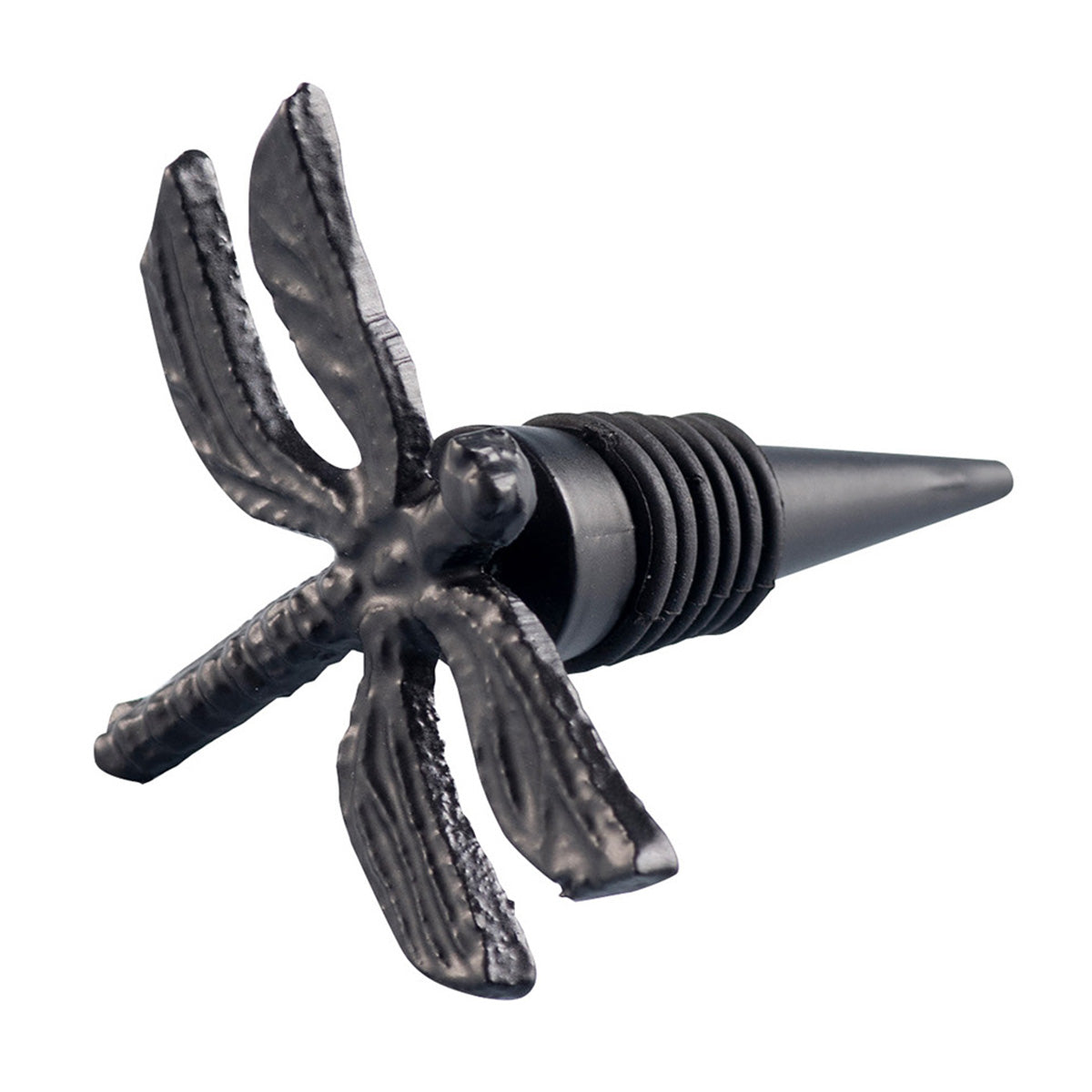 Stainless Steel Bottle Stoper | Dragonfly Shape | Black、mySite、camillekostekn