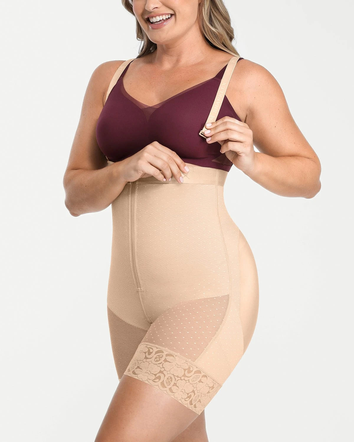 AirSlim® High Waist Butt-Lifting Polka Dot Shorts、mySite、bengalsvssteelers