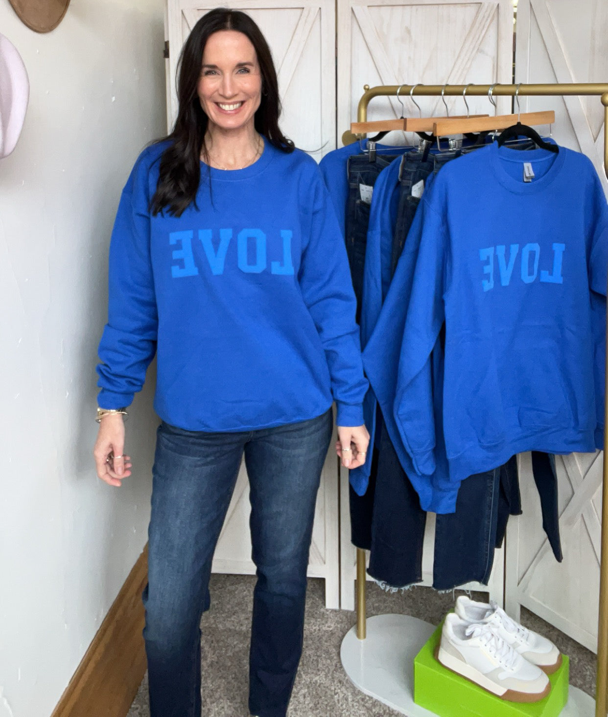 Love Varsity Sweatshirt、mySite、garagedoors4me