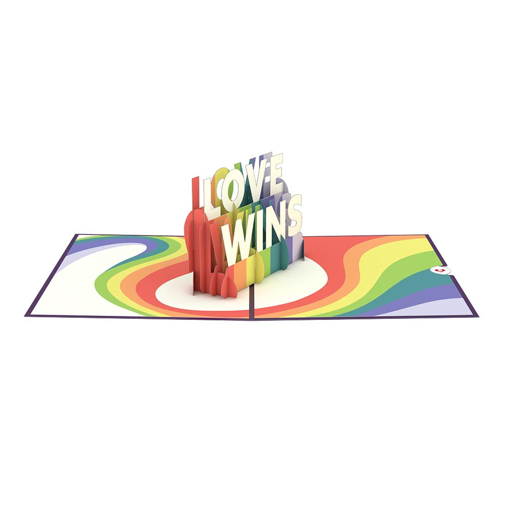Love Wins Pop-Up Card、mySite、solidvoid