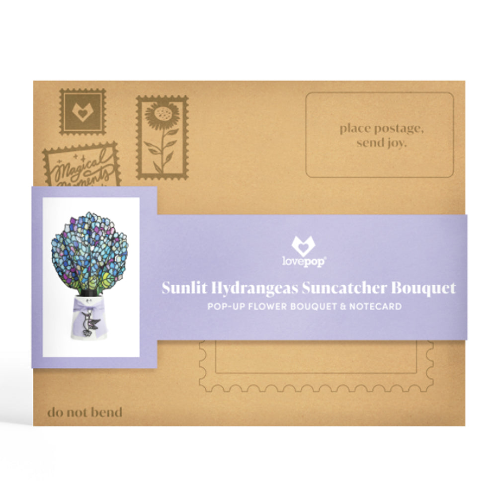 Birthday Hummingbird Pop-Up Card & Suncatcher Bouquet Bundle、mySite、solidvoid