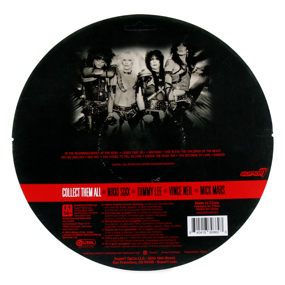  Vince Neil (Shout at the Devil - Black & White) - Motley Crue - ReAction Figures、mySite、greenlandpopulation