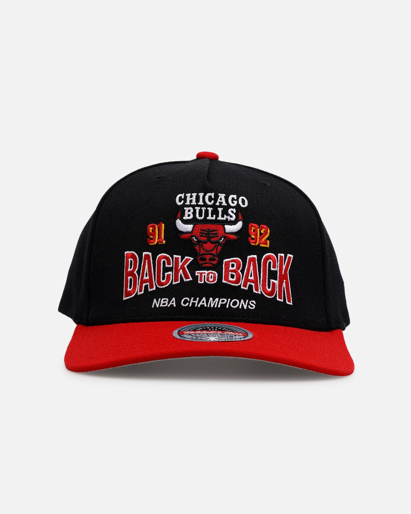 Mitchell & Ness Chicago Bulls 'NBA Elite Finals' MVP Snapback Black/Red、mySite、zt4zffjzw