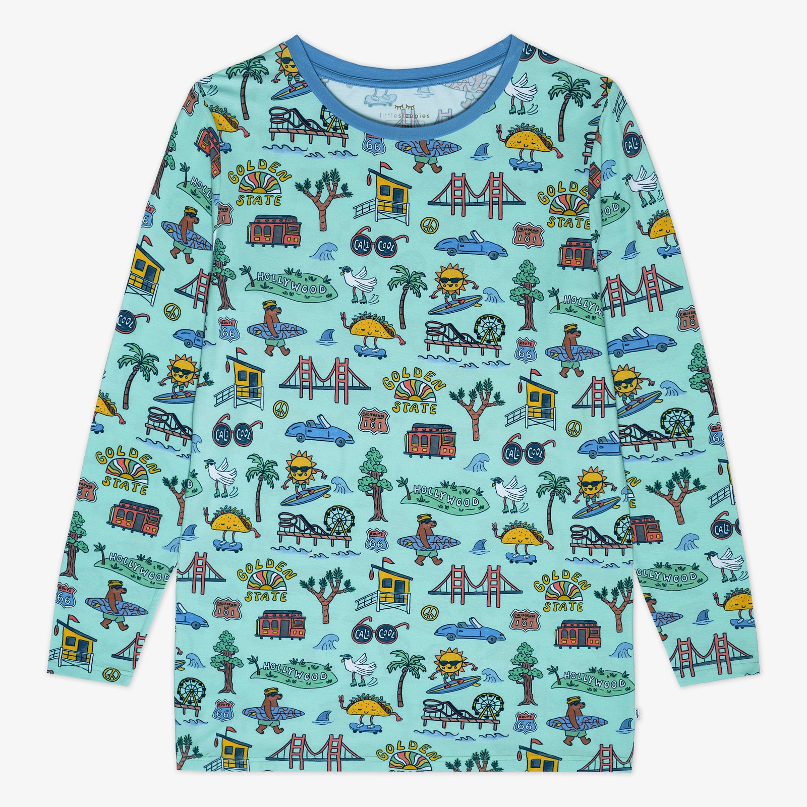  Golden State Men's Long Sleeve Pajama Top、mySite、layawaytickets