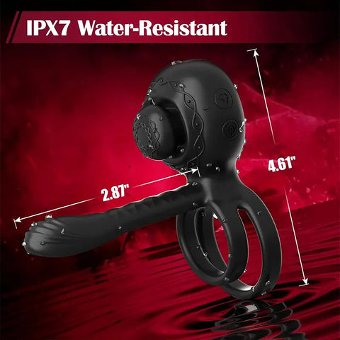 Octopus Vibrating Cock Ring for Couples