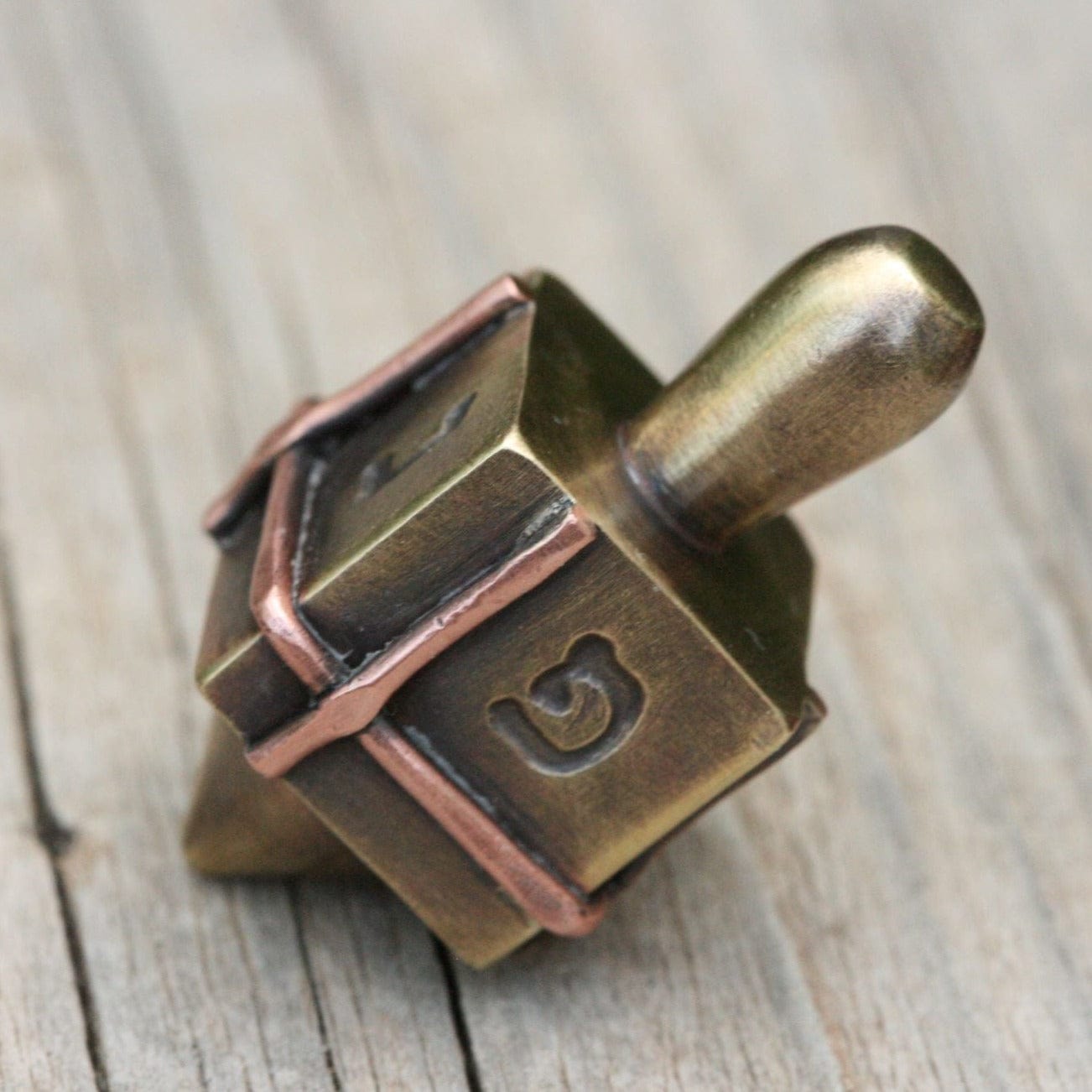Brass Handmade Dreidels - (Choice of Style)、mySite、topwebapps