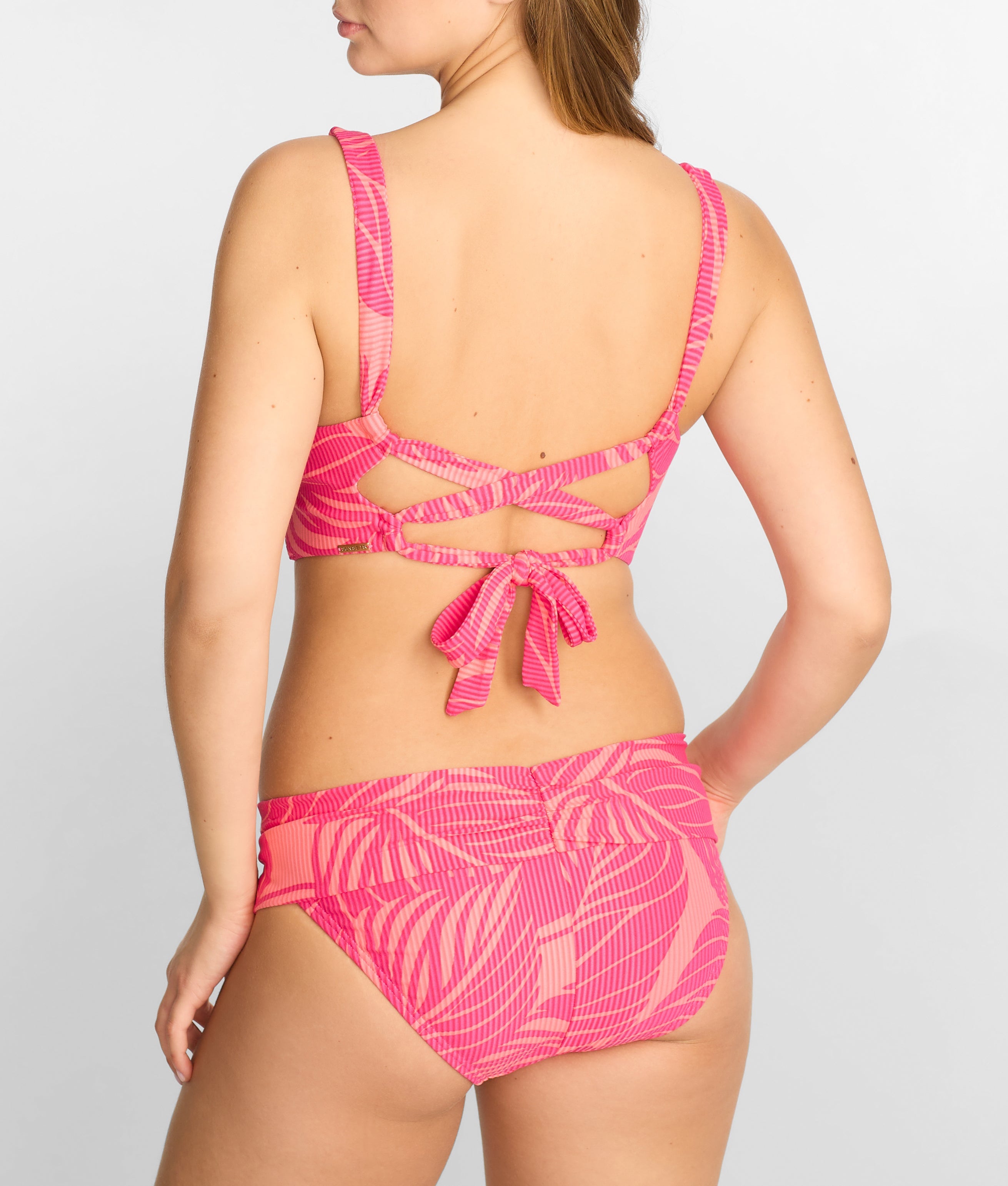  Printed Elsie Underwire Wrap Bikini Top、mySite、justintrudeaud