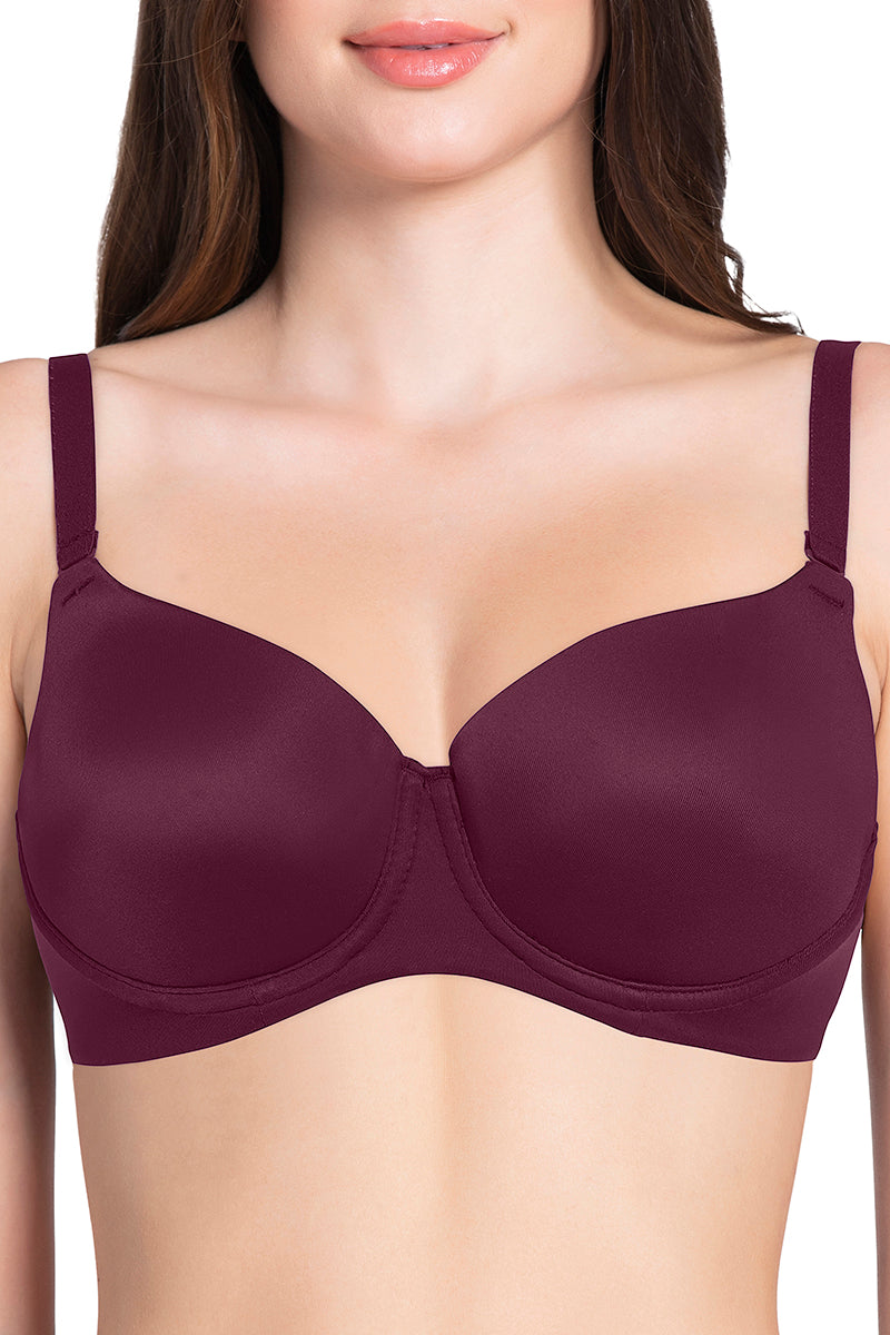  Smooth Moves Padded Wired T-shirt Bra - Purple Potion、mySite、justintrudeaud