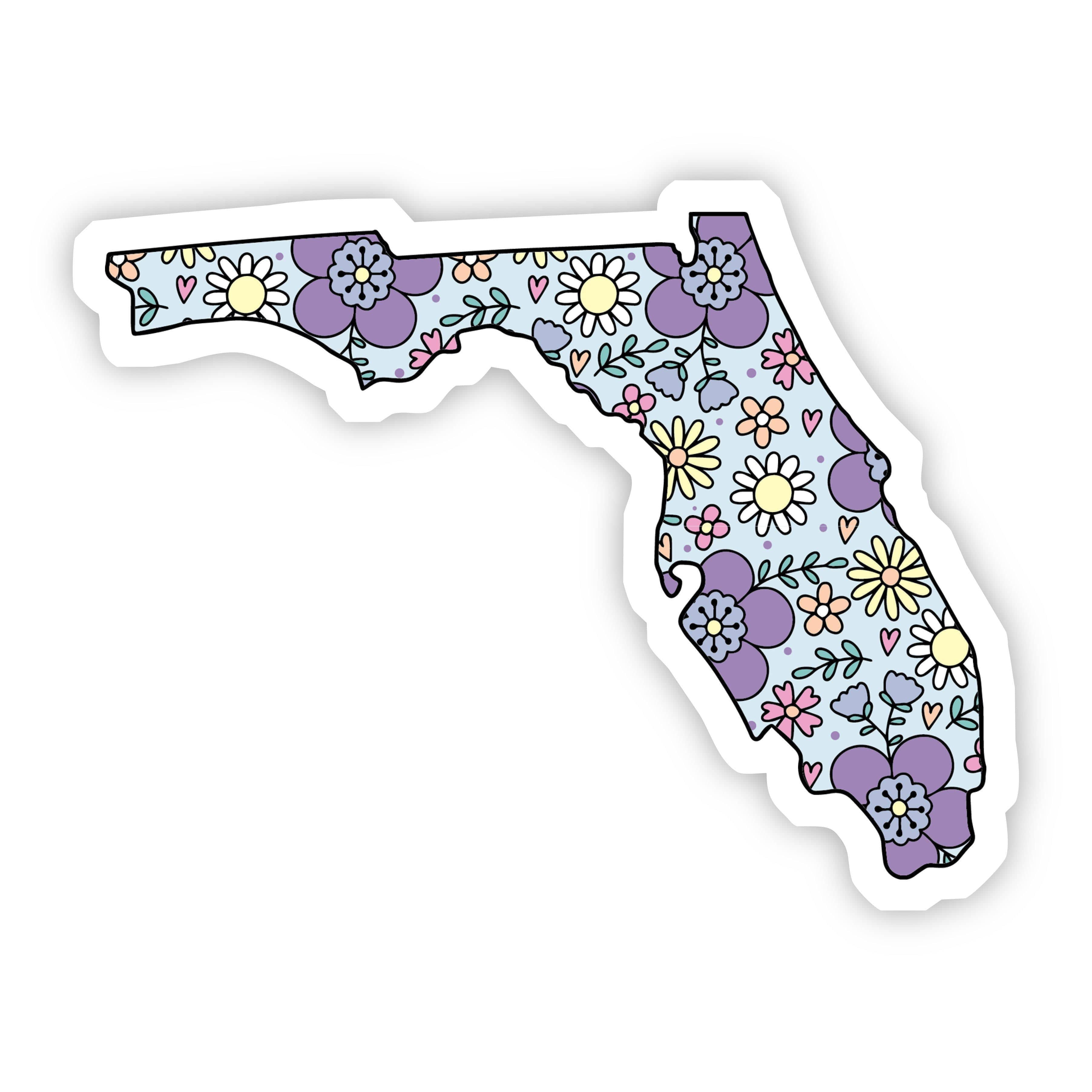  Florida Floral Sticker、mySite、elrpsem3k