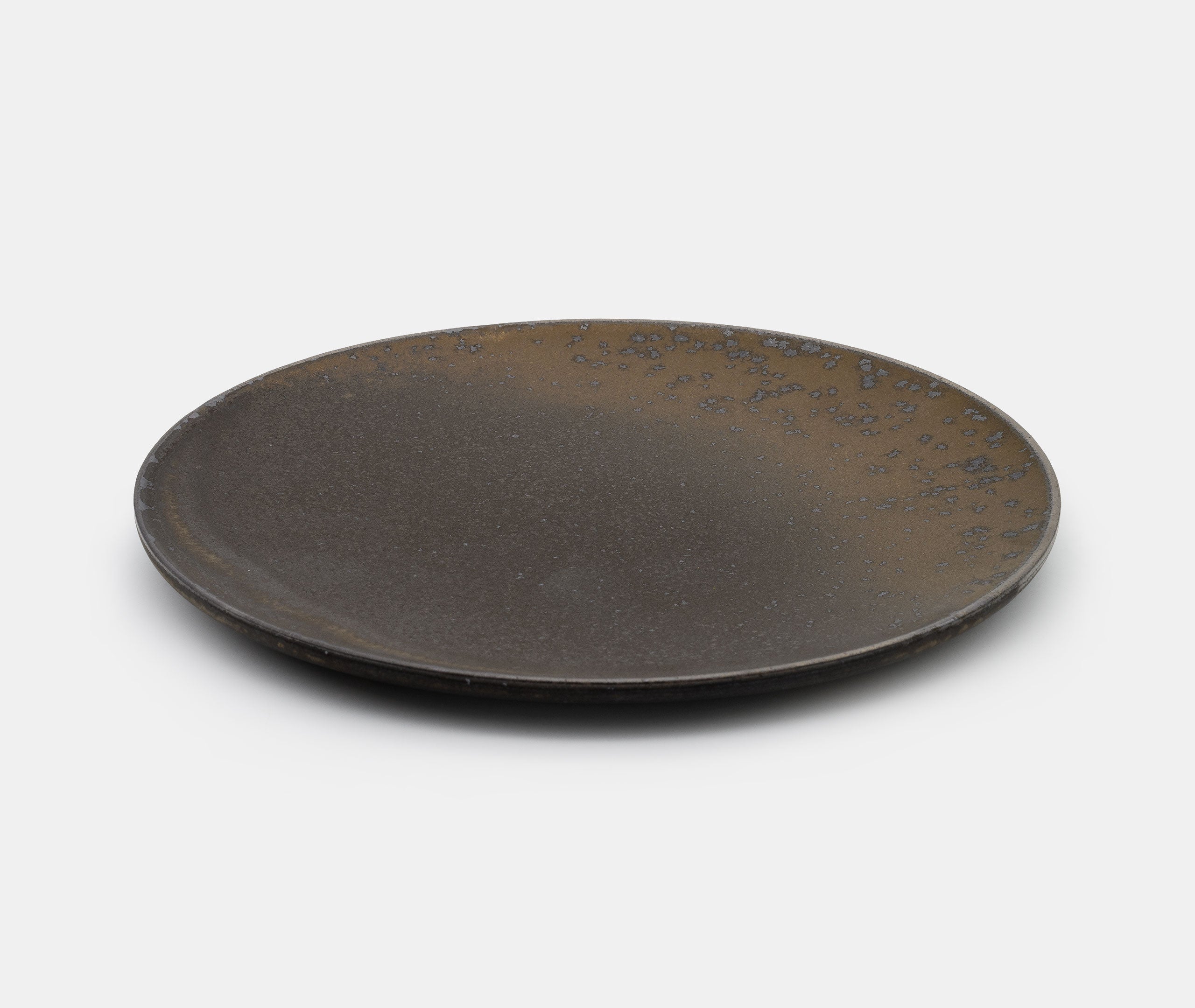 Glazed Stoneware Plate Small - Black、mySite、topwebapps