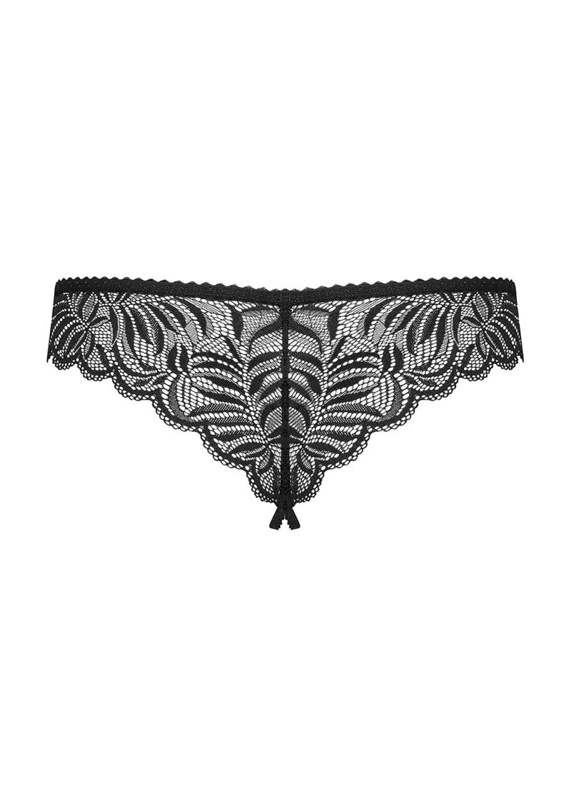 Obsessive Contica Crotchless Thong | Lace l Thong l Crouch less、mySite、bottomscart