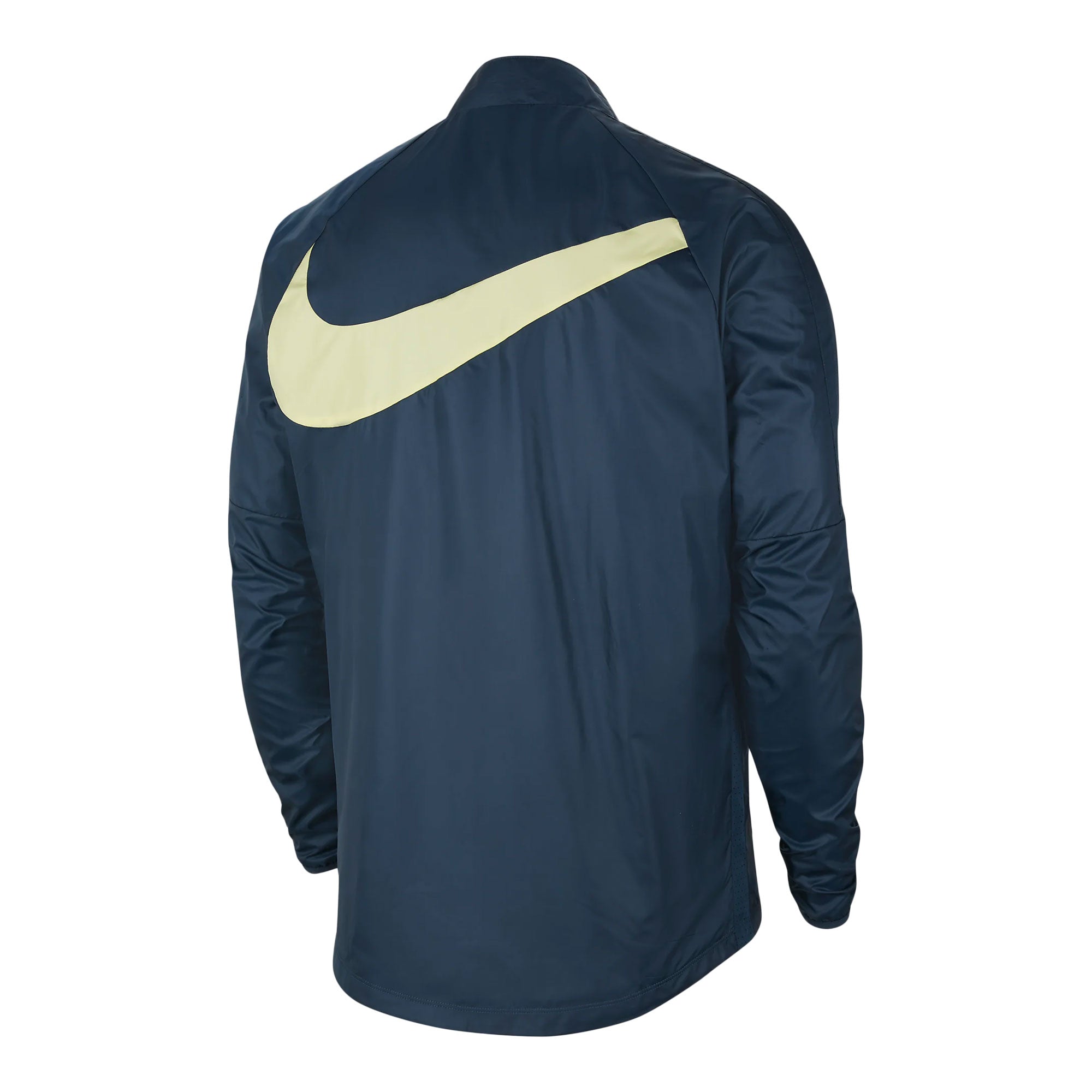 Nike Men's Club America Repel Academy AWF Jacket Armory Navy/Lemon Chiffon、mySite、noshort