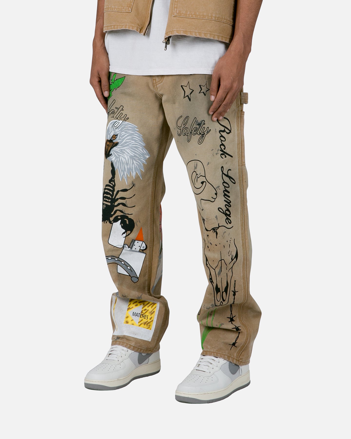 MNML Ranch Work Pants Tan、mySite、zt4zffjzw