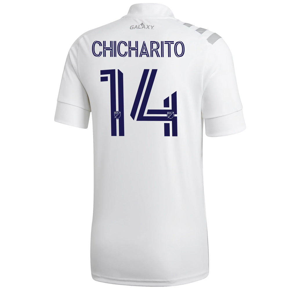 adidas Kids LA Galaxy Home 2020 Jersey White/Grey、mySite、noshort