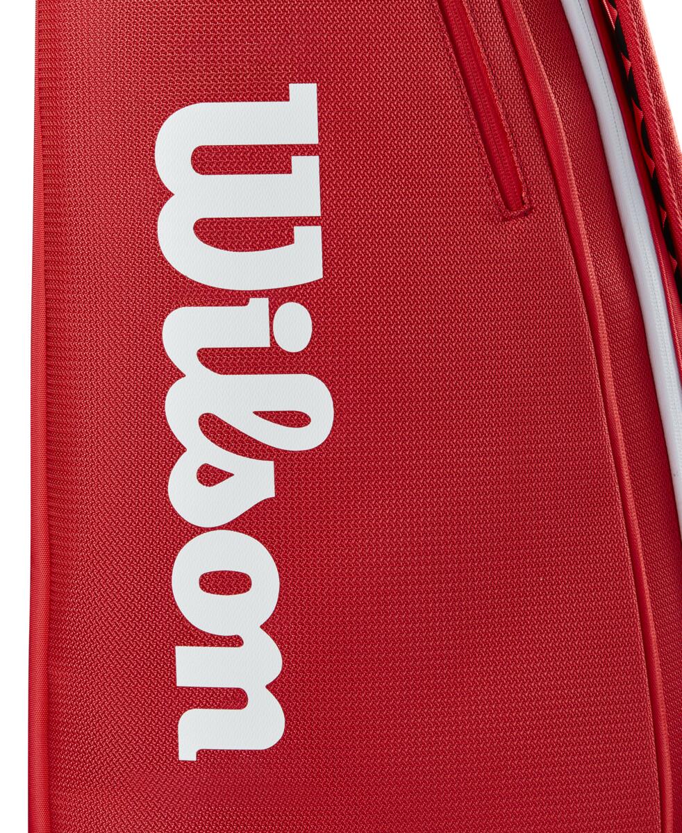 Wilson Super Tour 15 Pack 2025 Racquet Bag (Red)