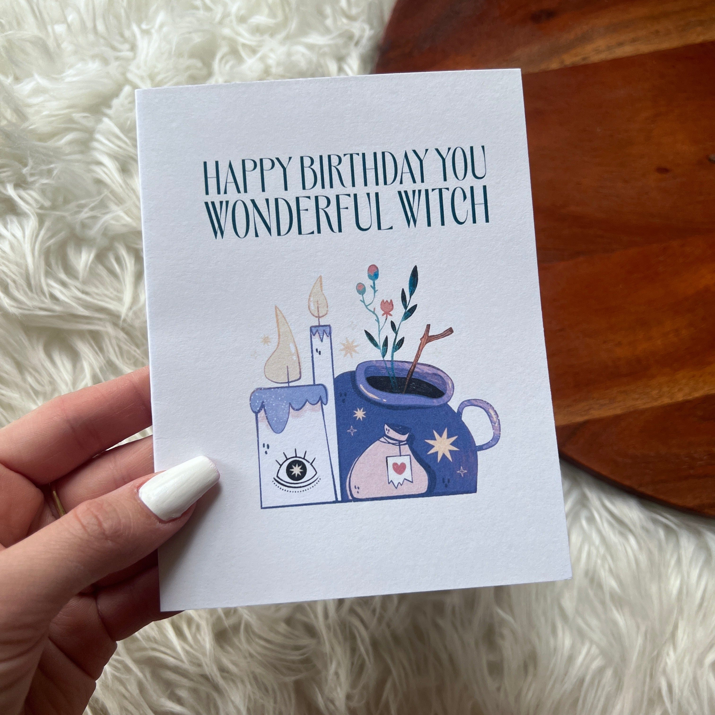  Happy Birthday You Wonderful Witch Birthday Card、mySite、elrpsem3k