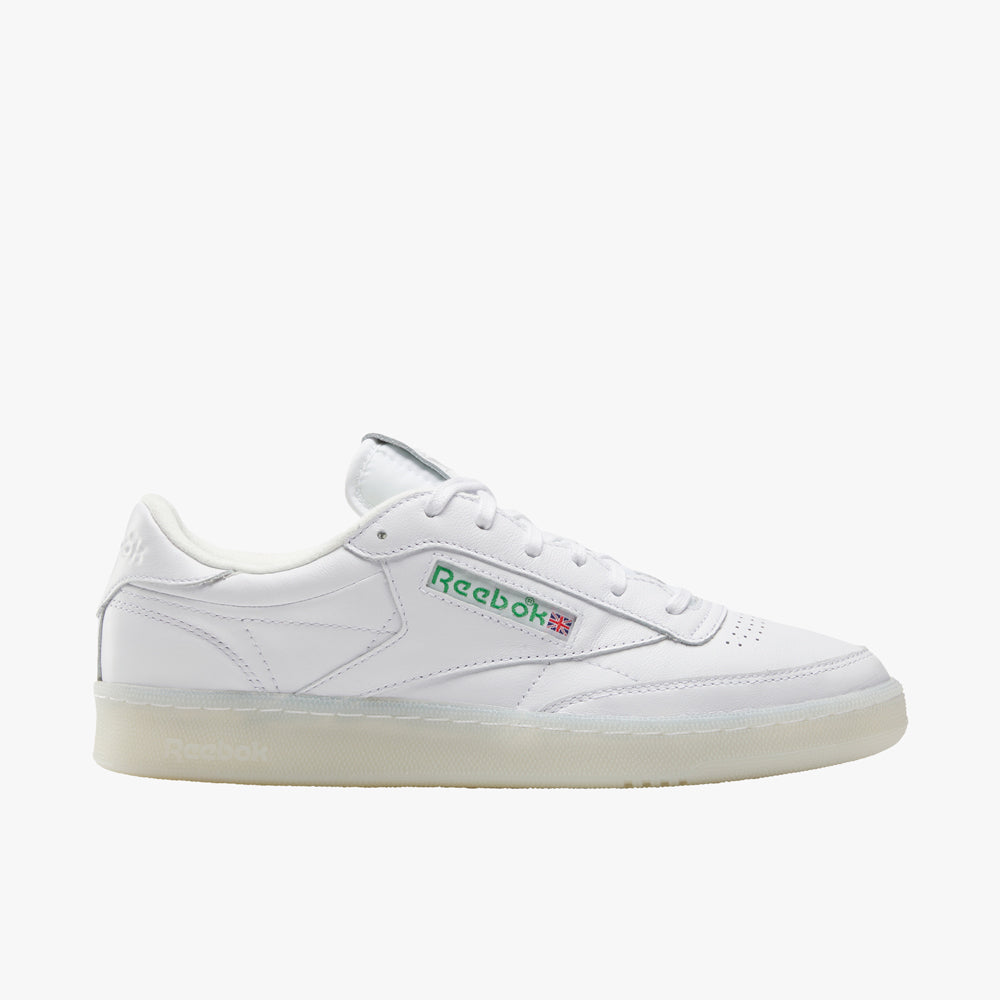  Reebok Club C 85 Vintage White / Glen Green - Vector Red、mySite、merchandisen