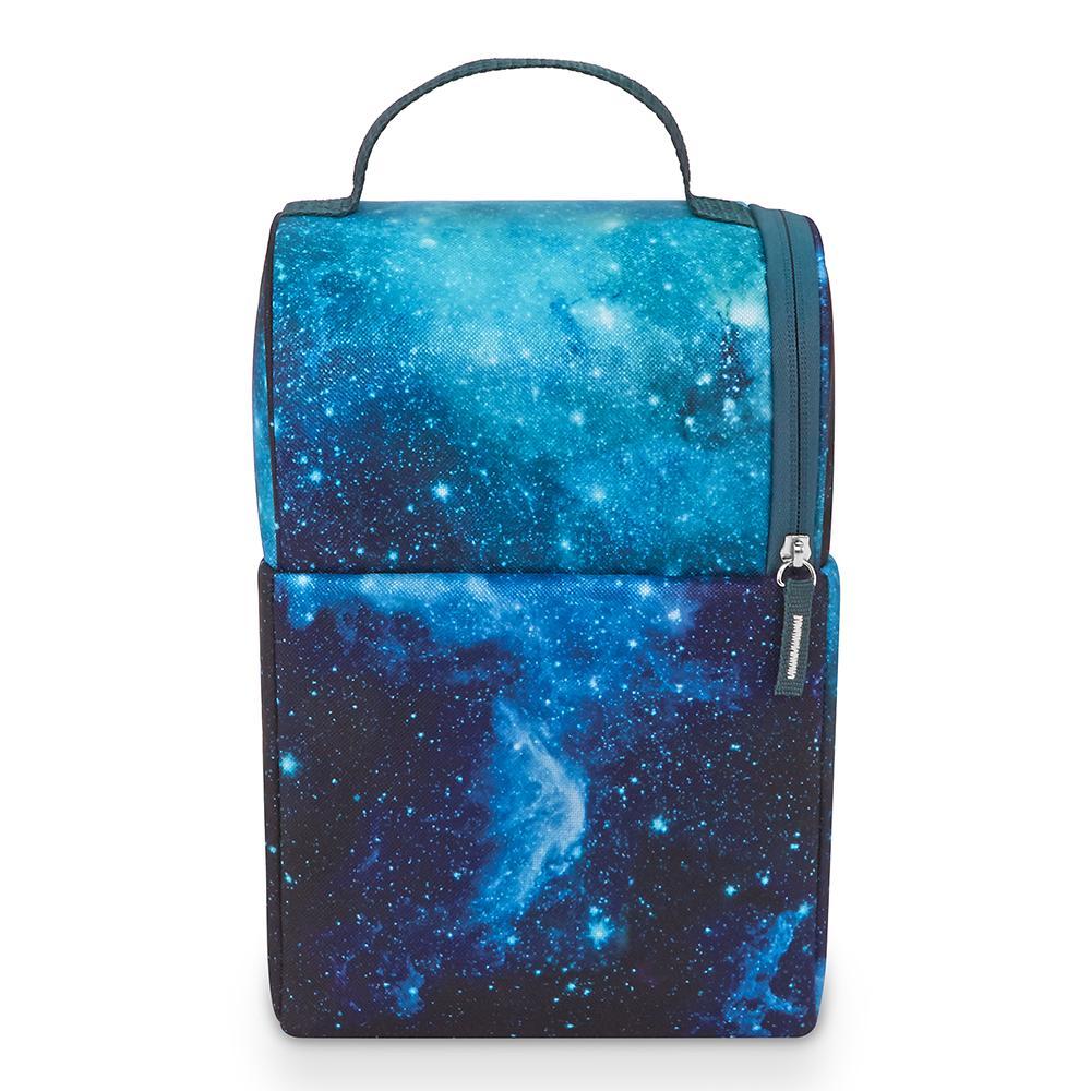 DUAL COMPARTMENT LUNCH BOX GALAXY TEAL、mySite、noshort