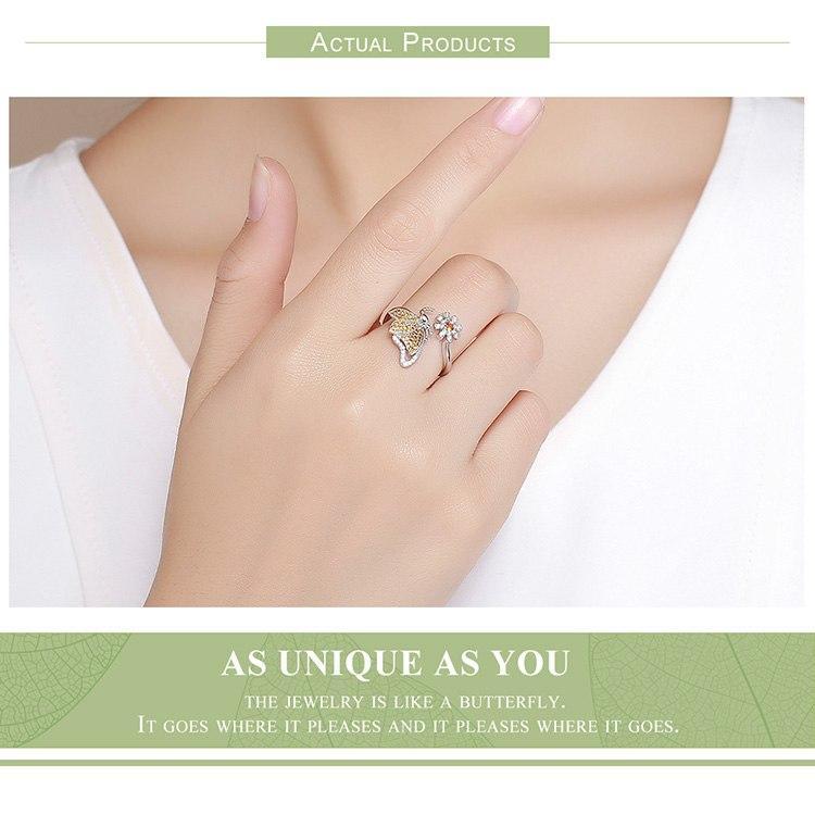 Butterfly Jewelry in Platinum Plated Sterling Silver, Yellow、mySite、g9winljtr