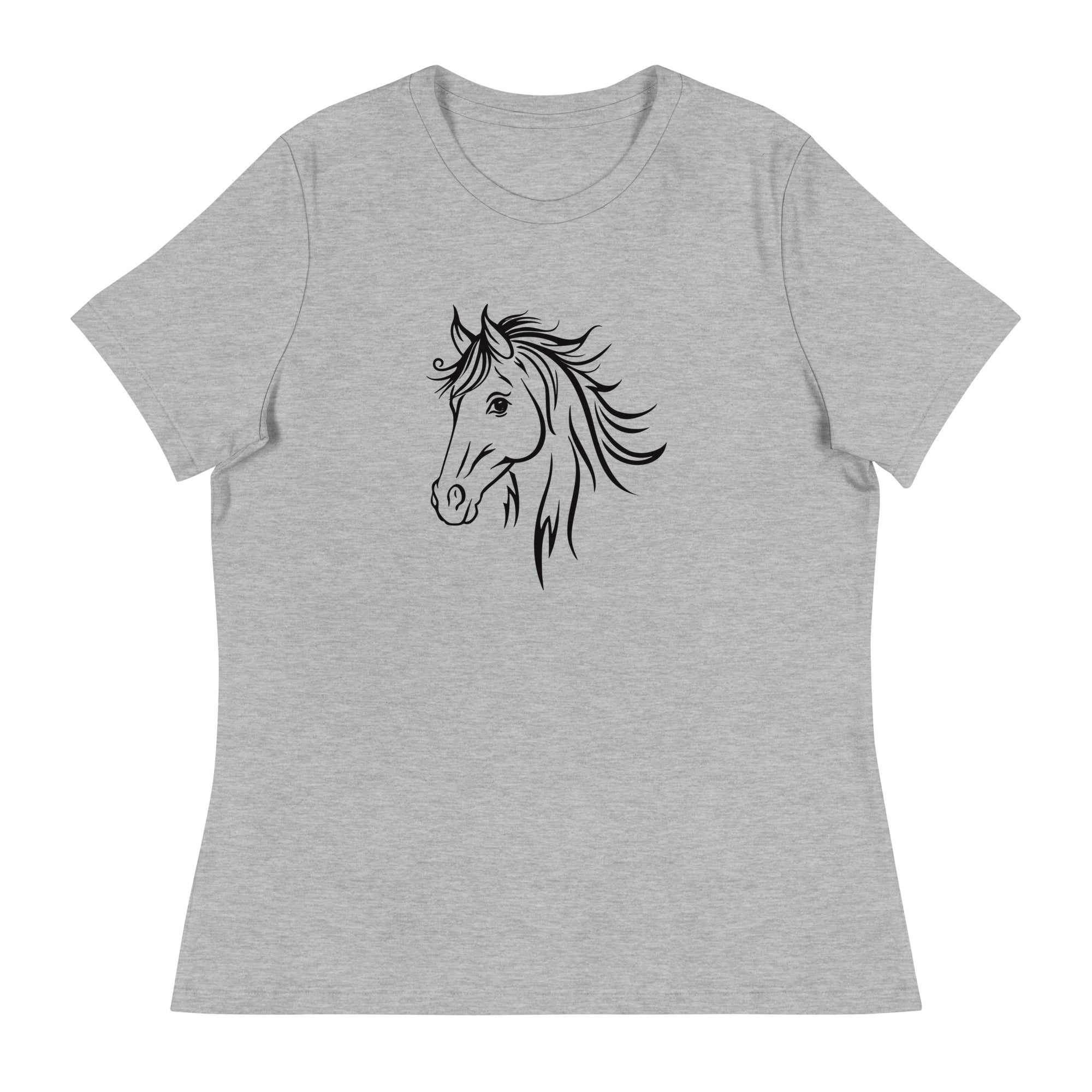 Happy Horse Women's Relaxed T-Shirt、mySite、camillekostekn