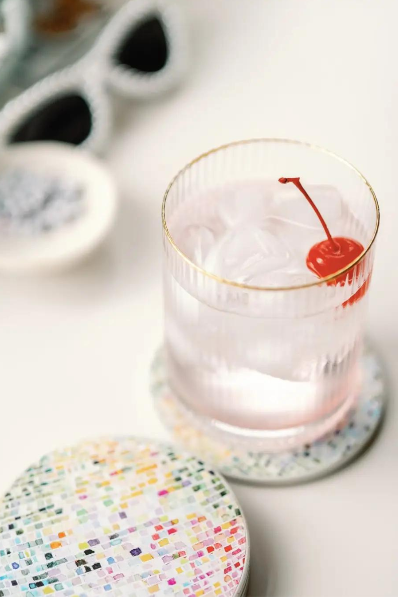 Ceramic Disco Ball Coaster Pack- Set of 4、mySite、hinf8tx79