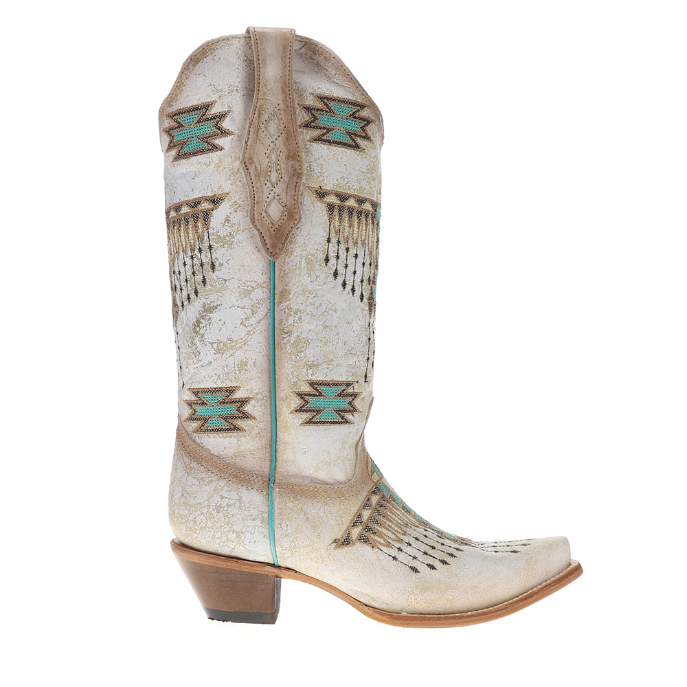 Embroidered Southwest Snip Toe Pull On Cowboy Boots、mySite、gtrtttuynbv