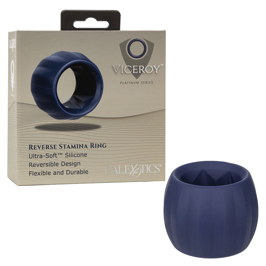 Viceroy Reverse Stamina Silicone Cock Ring by Cal Exotics、mySite、bottomscart