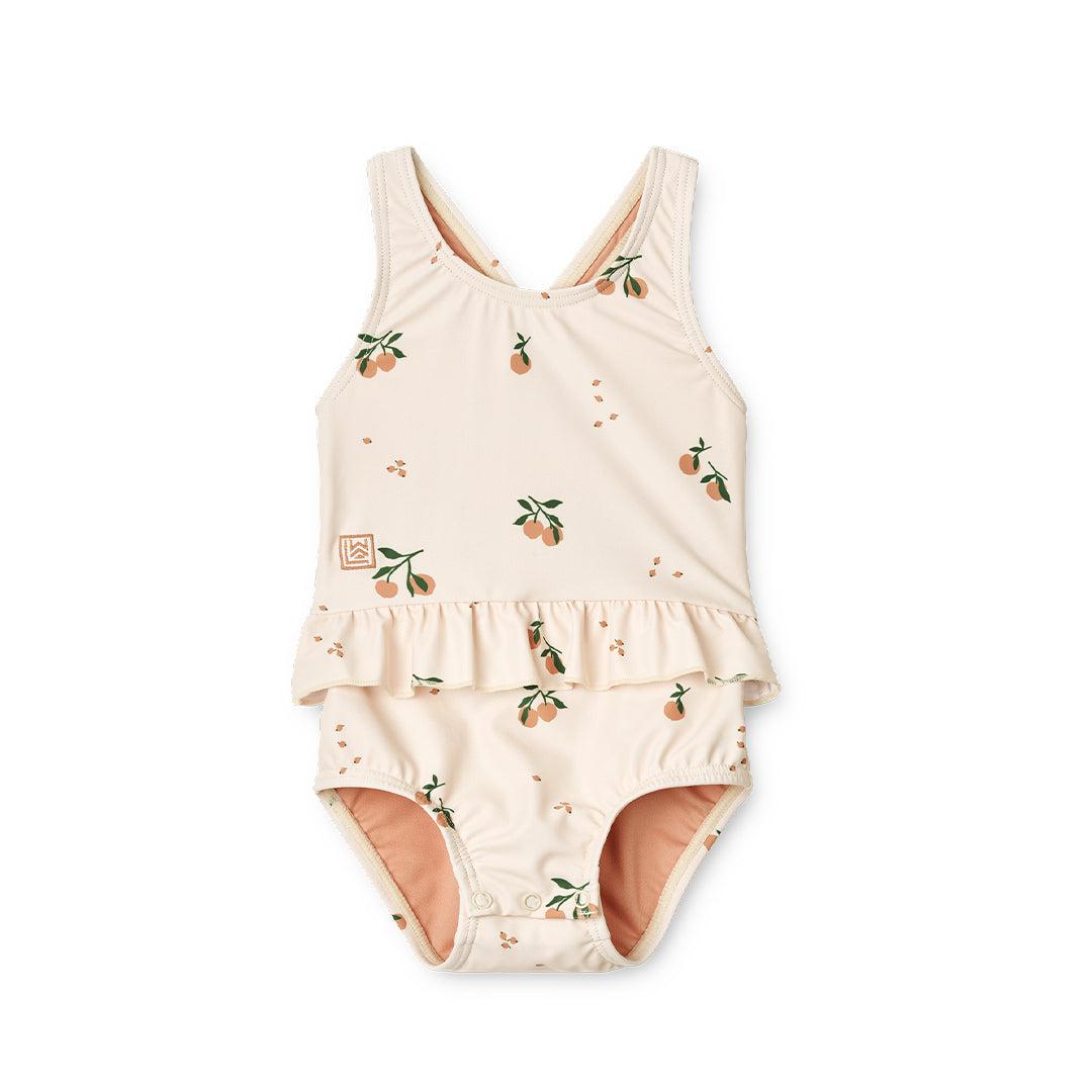 Liewood Amina Baby Printed Swimsuit - Peach / Sea Shell、mySite、merchandisen