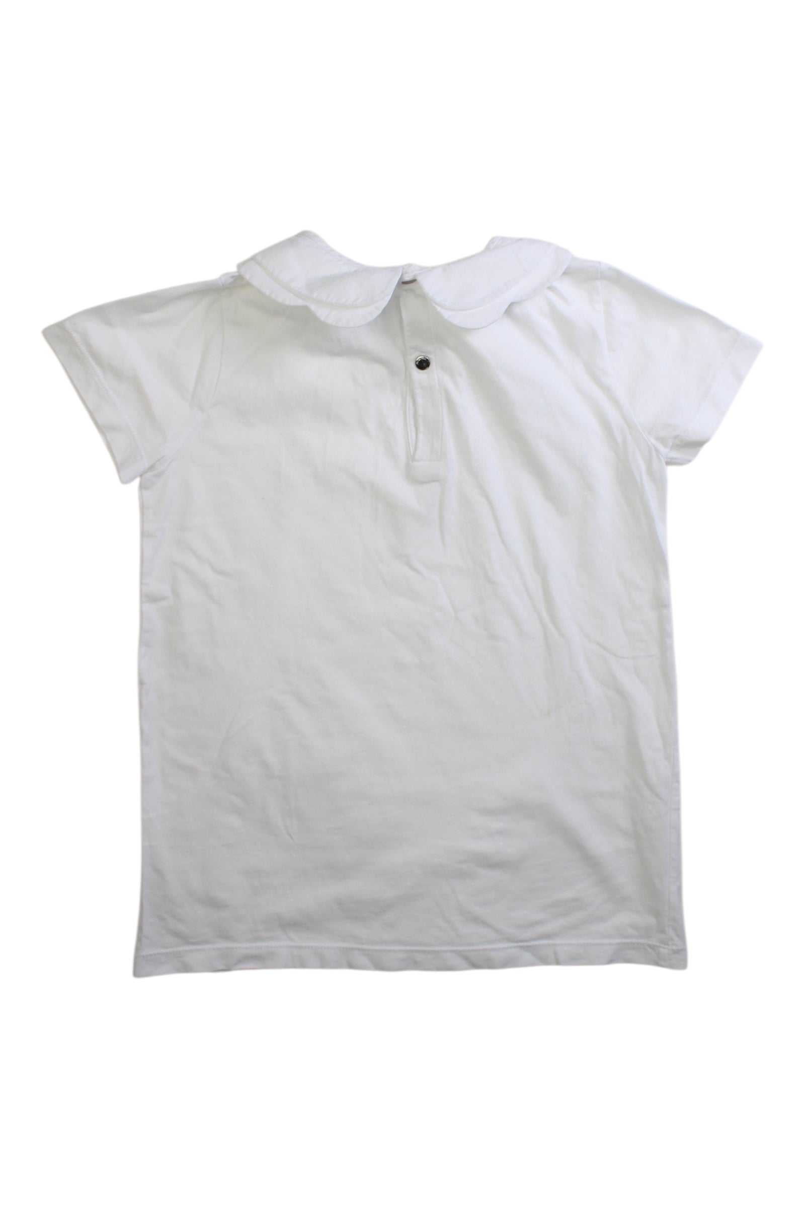 Jacadi Collared Short Sleeve Top - Size 10Y、mySite、g9winljtr