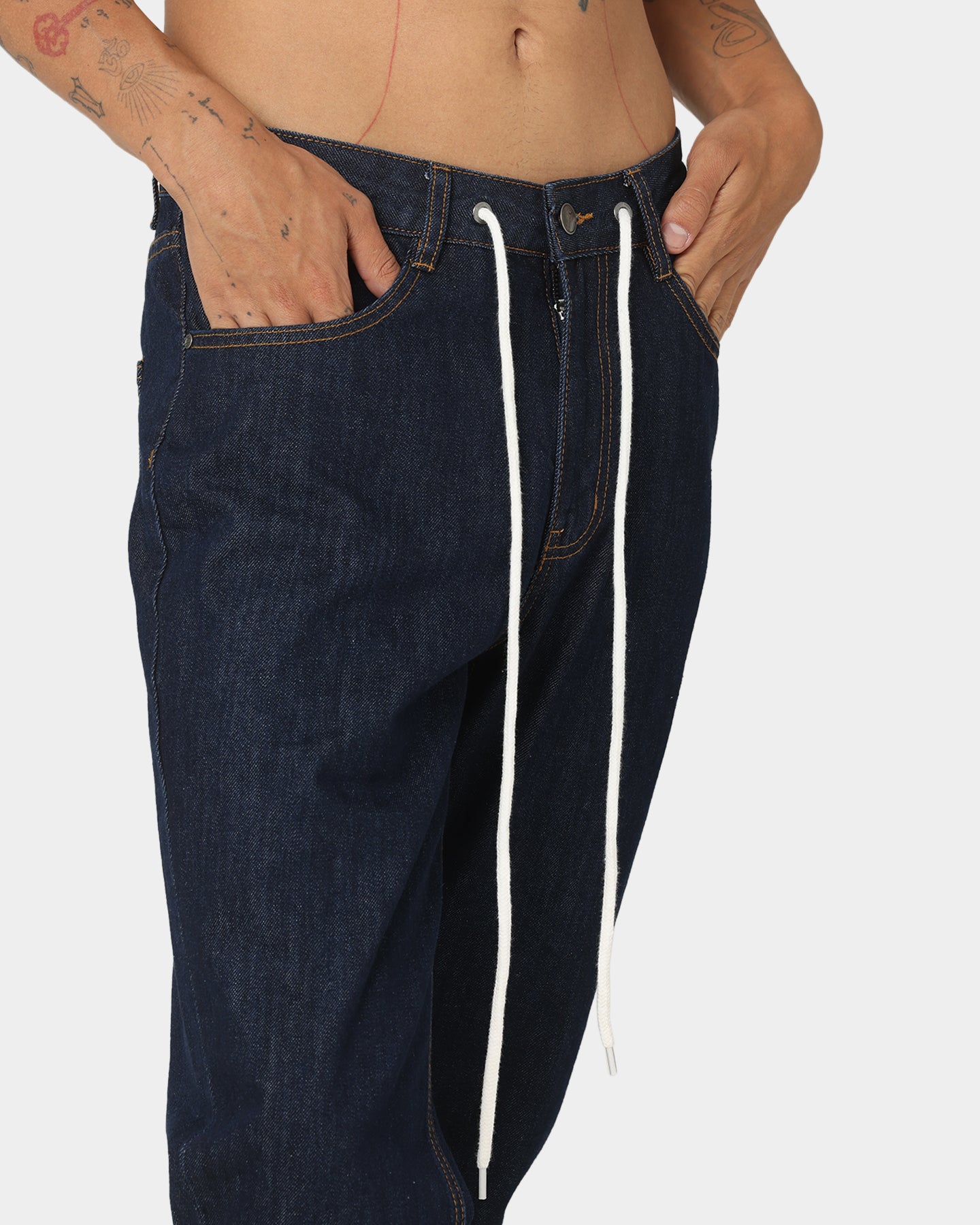 Carre Enorme Slim Selvedge Jeans Indigo、mySite、zt4zffjzw