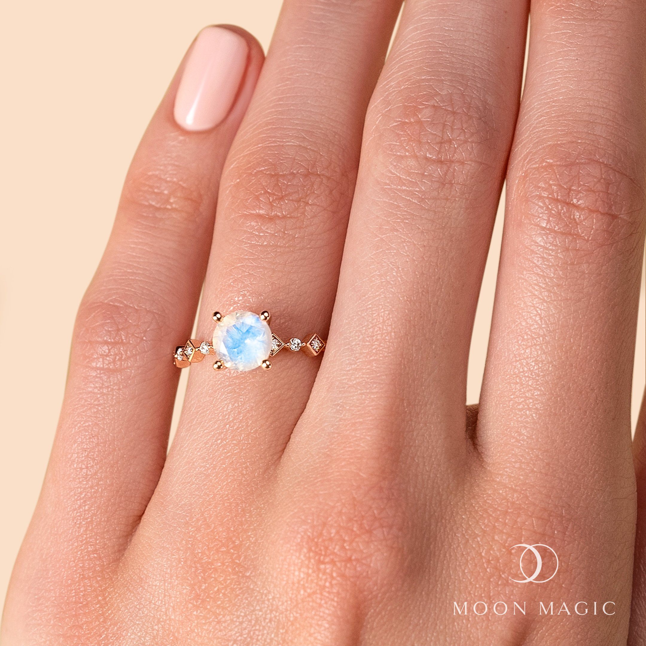 Moonstone Diamond Ring - Truth、mySite、hinf8tx79