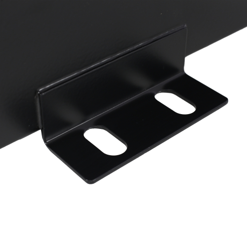 5 Gallon 14 Gauge Steel Hydraulic Fluid Reservoir Tank with Inlet 1-1/2" FNPT and Outlet 3/4" FNPT, Integral Mounting Foot On Each End, Black、、eastwooduniform