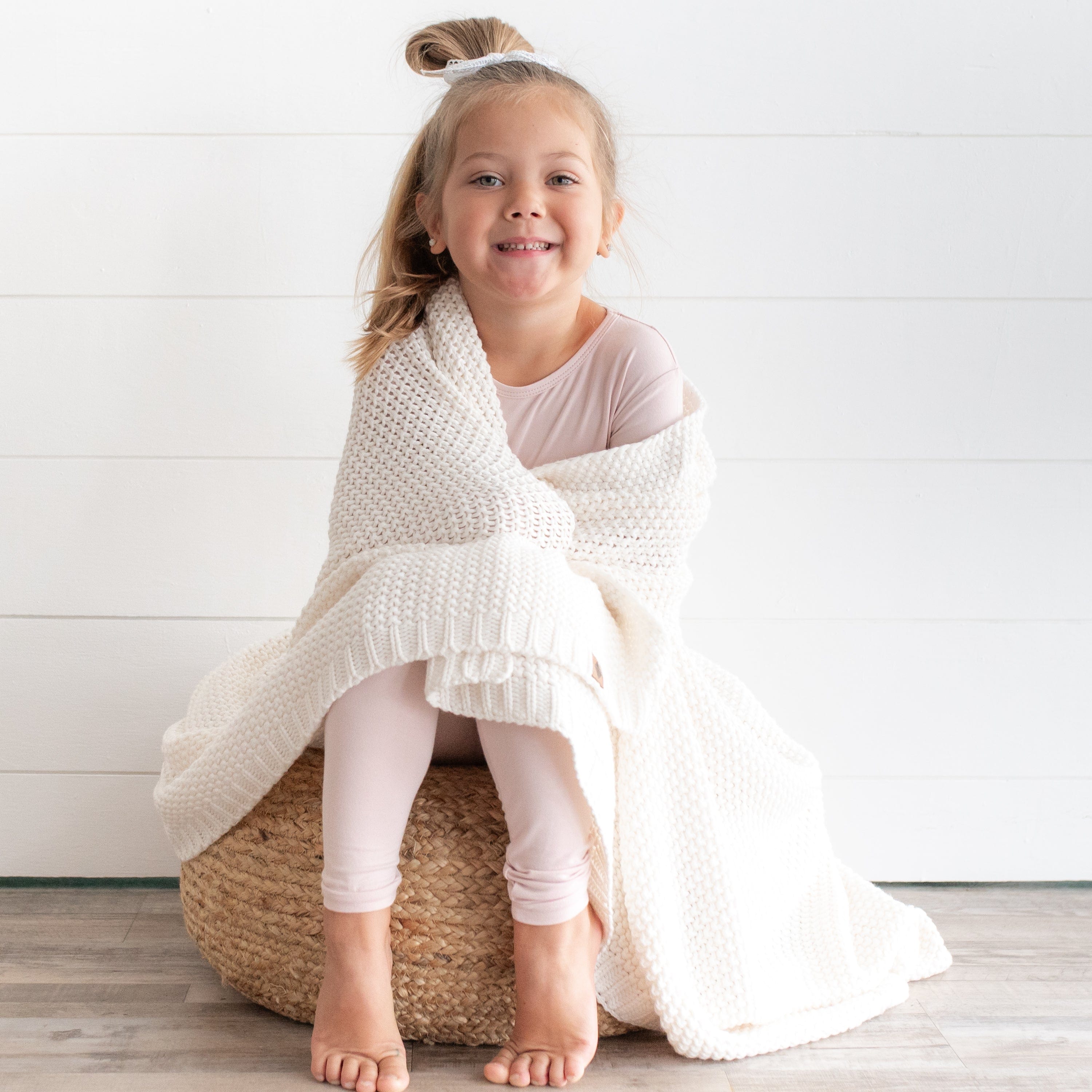  Chunky Knit Toddler Blanket in Cloud、mySite、layawaytickets