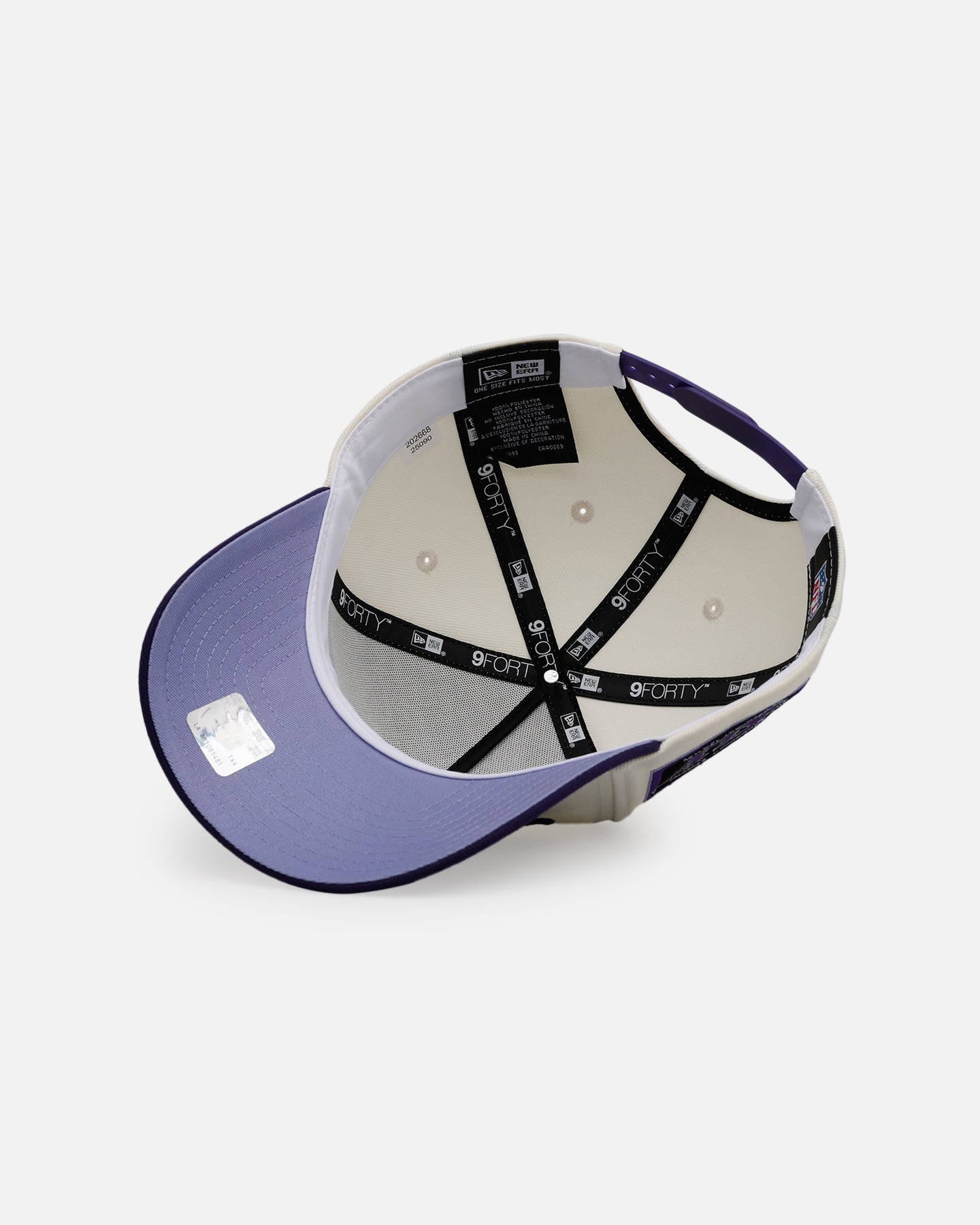 New Era Minnesota Vikings 'Purple Haze 2.0' 9FORTY A-Frame Snapback Chrome/Purple、mySite、zt4zffjzw