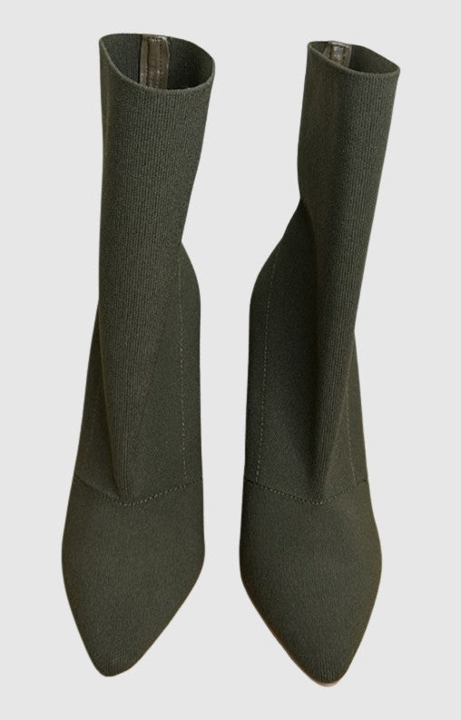 CAPITOL OLIVE GREEN BOOTIE - SM REBOOTED、mySite、gtrtttuynbv