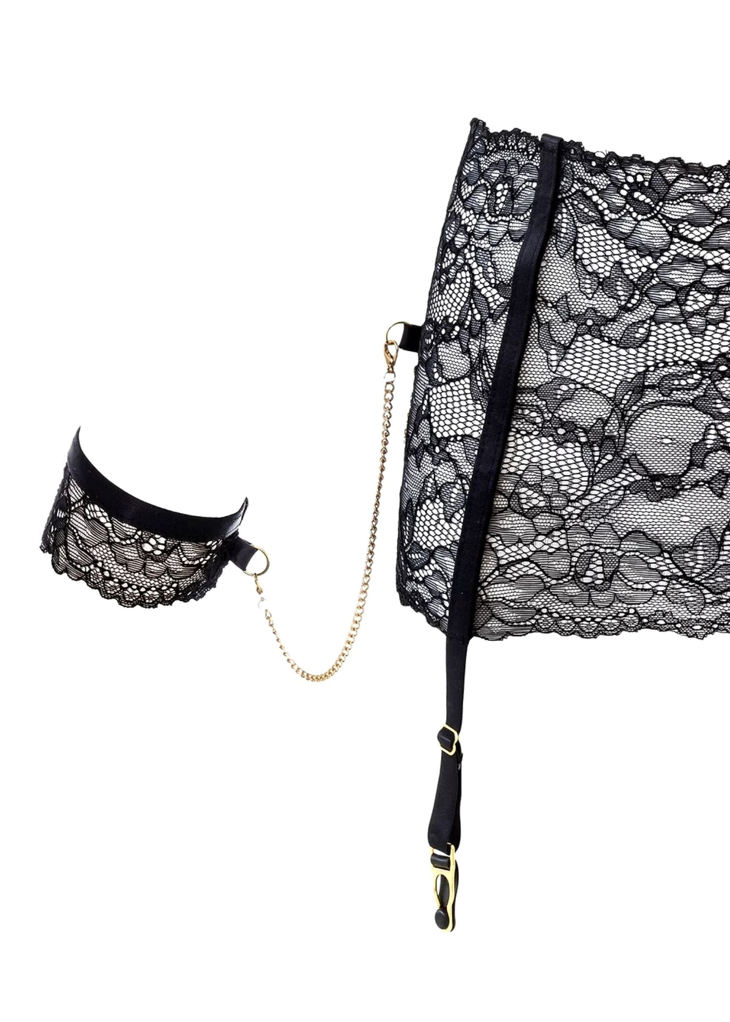  Le Petit Secret Garter Belt (Black)、mySite、justintrudeaud