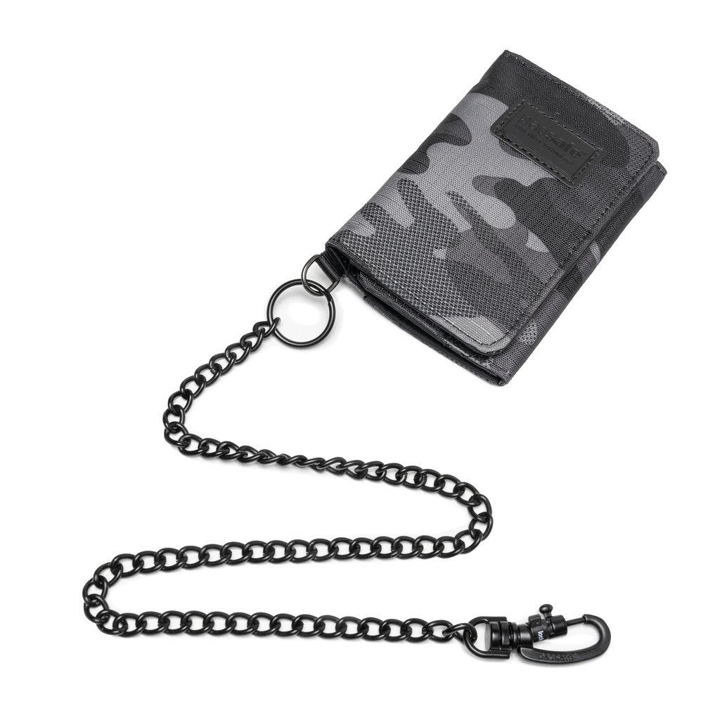 Pacsafe® Wallet securing chain with TurnNLock hook、mySite、garagedoors4me