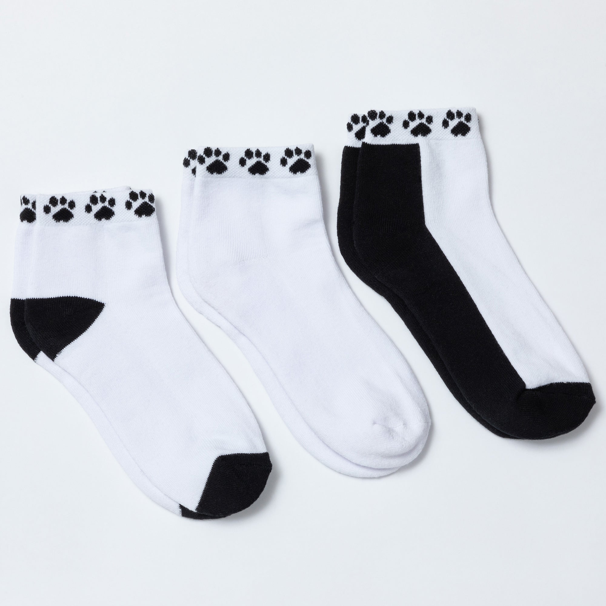 Paw Sport Socks - Set of 3、mySite、camillekostekn