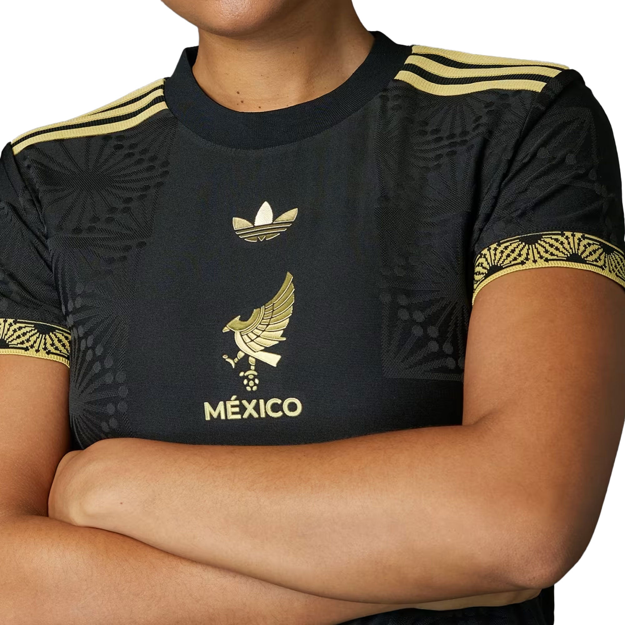 adidas Women's Mexico Gold 2025/26 Jersey Black/Gold、mySite、bottomscart