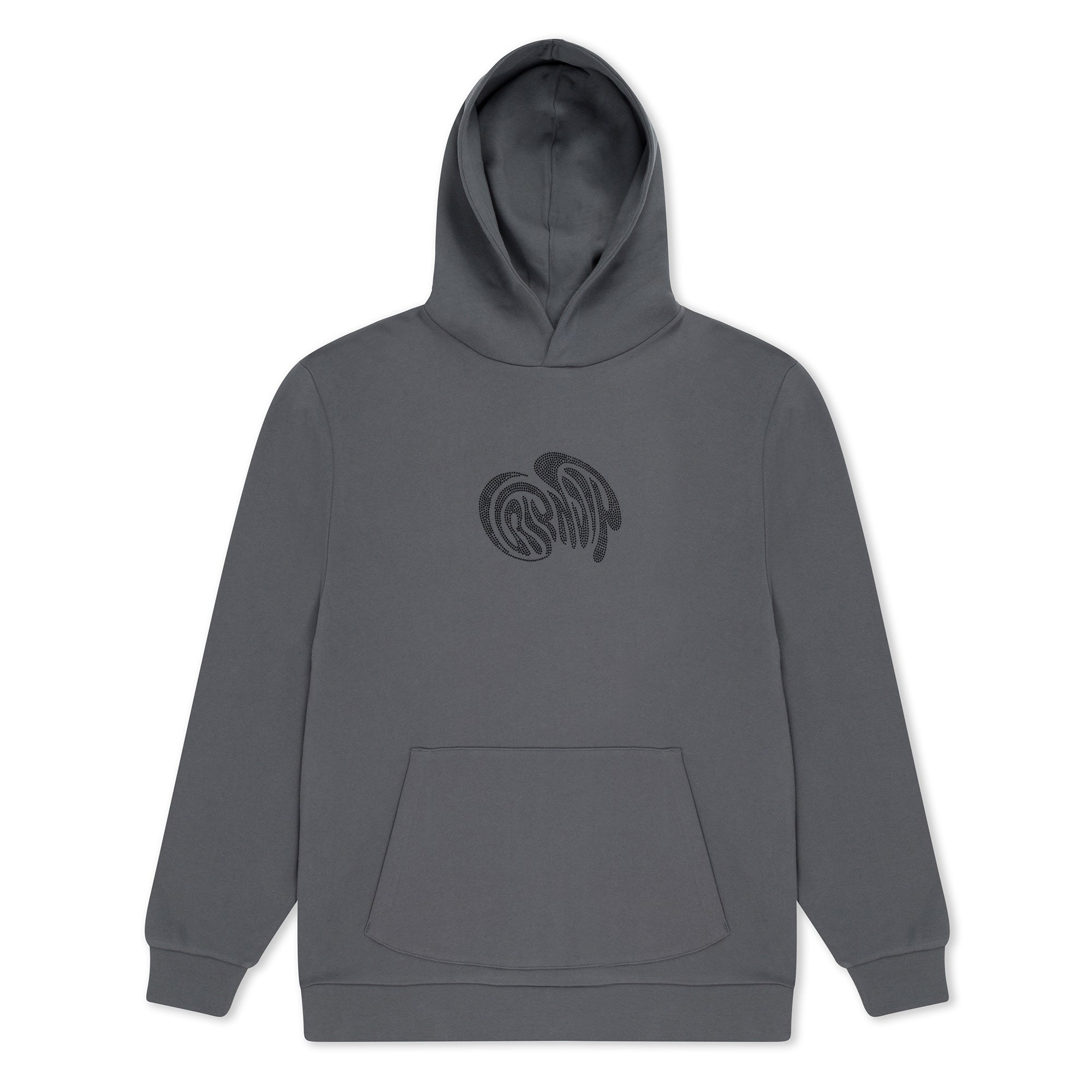  Beautiful Trip Rhinestone Hoodie (Charcoal)、mySite、merchandisen