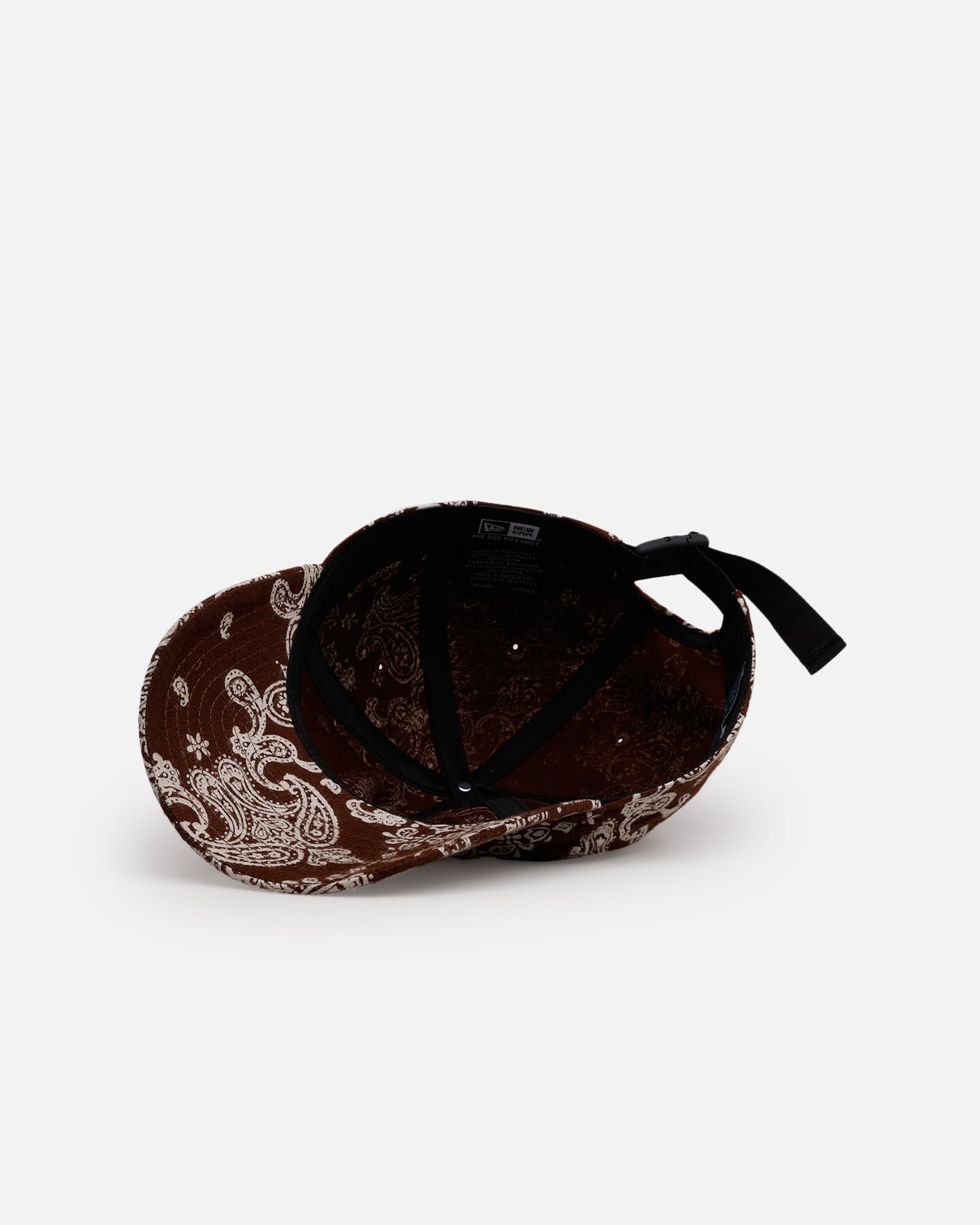 New Era Paisley 'Three Looms' 9TWENTY A-Frame Strapback Brown、mySite、zt4zffjzw