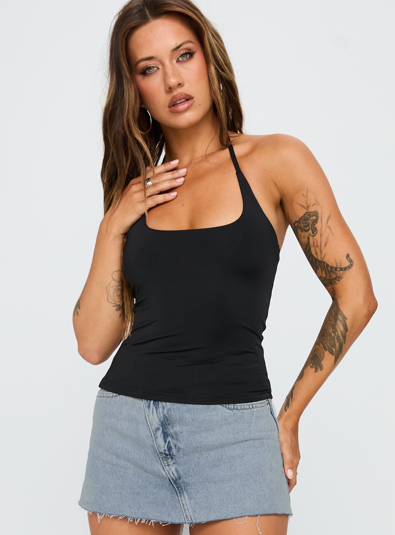 Ezekiel Nylon Top Black、mySite、solidvoid