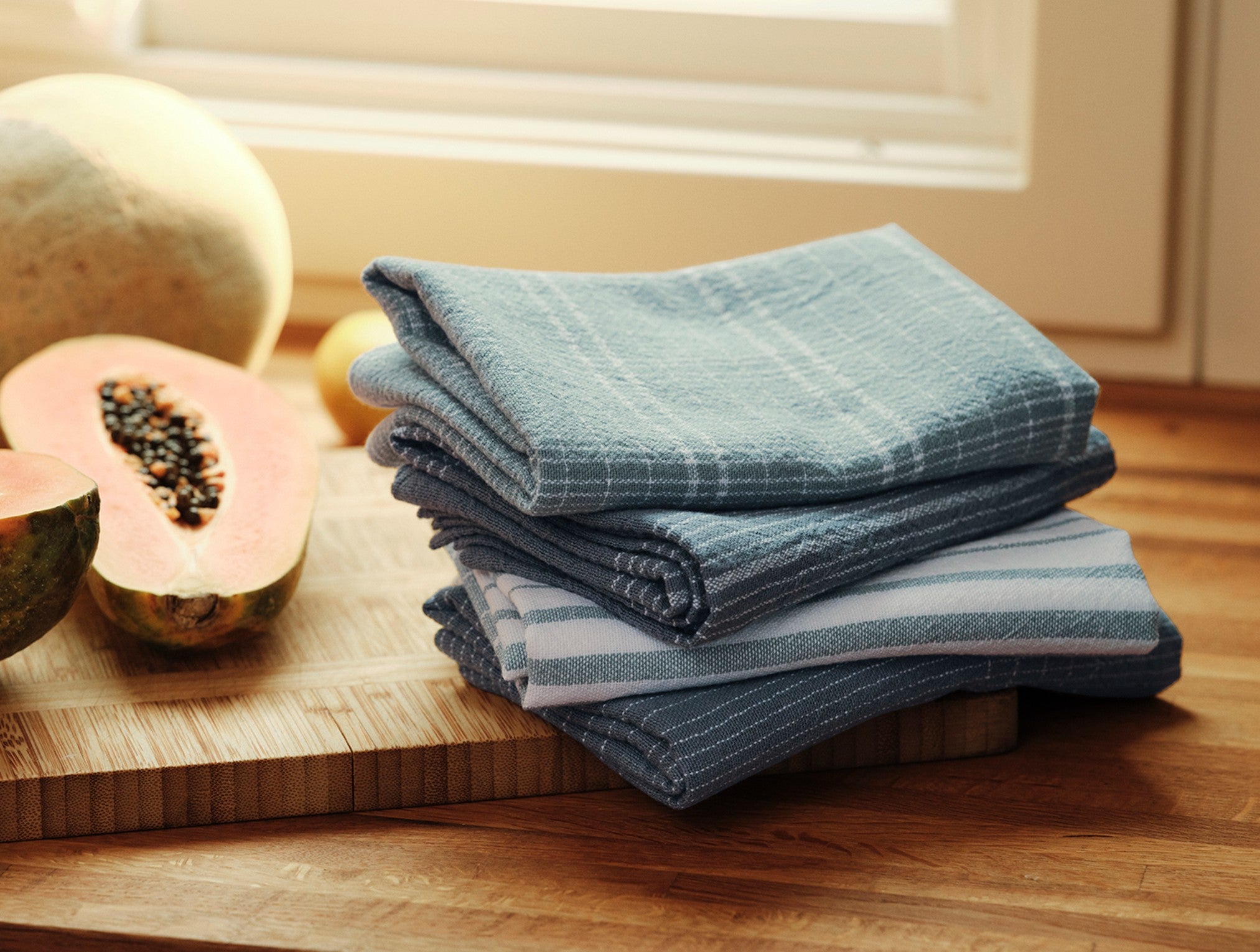  Fillmore Organic Kitchen Towels, Set of 4、mySite、sugarbowlscore