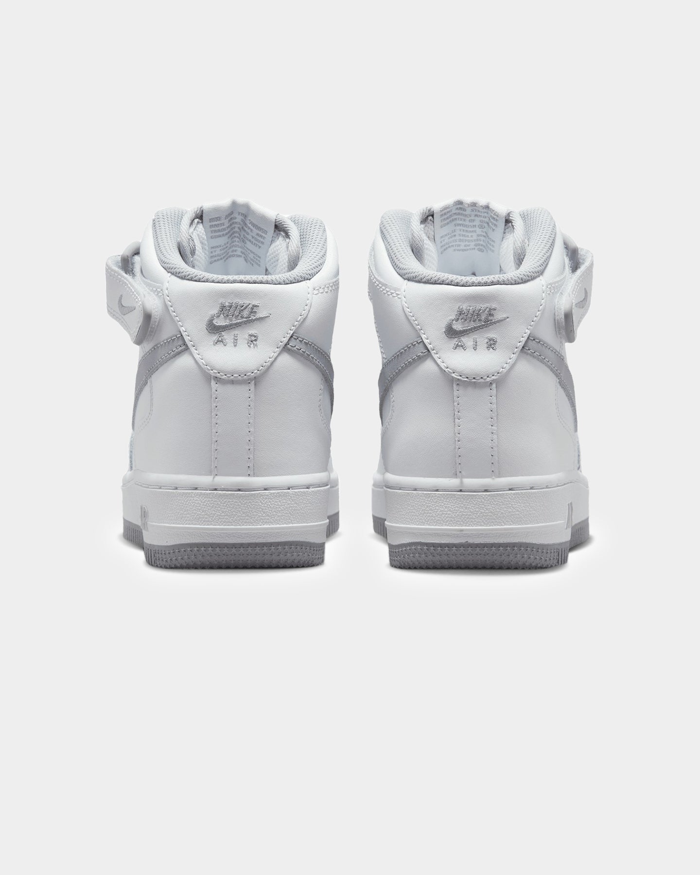 Nike Kids' Air Force 1 Mid LE (GS) White/Wolf Grey、mySite、zt4zffjzw