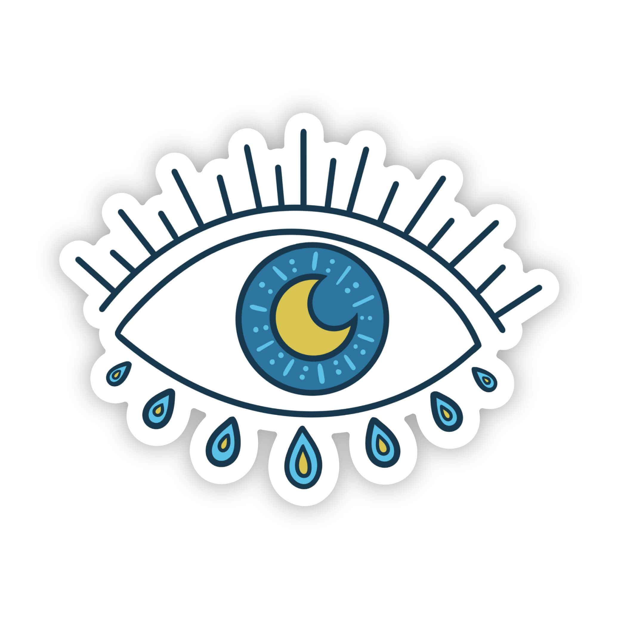  Intelligence Evil Eye Sticker、mySite、elrpsem3k