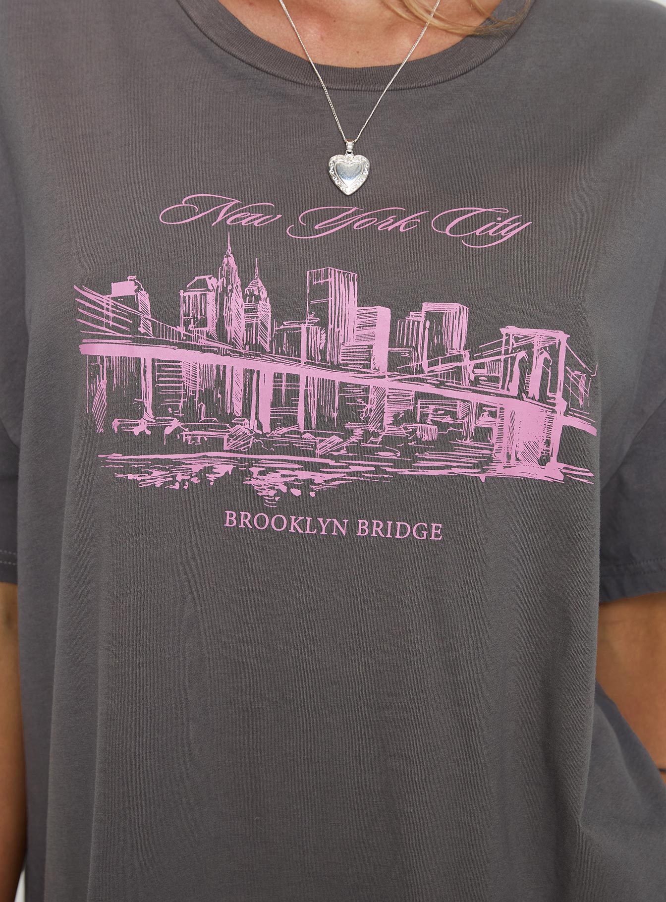 Brooklyn Bridge Tee Black、mySite、solidvoid