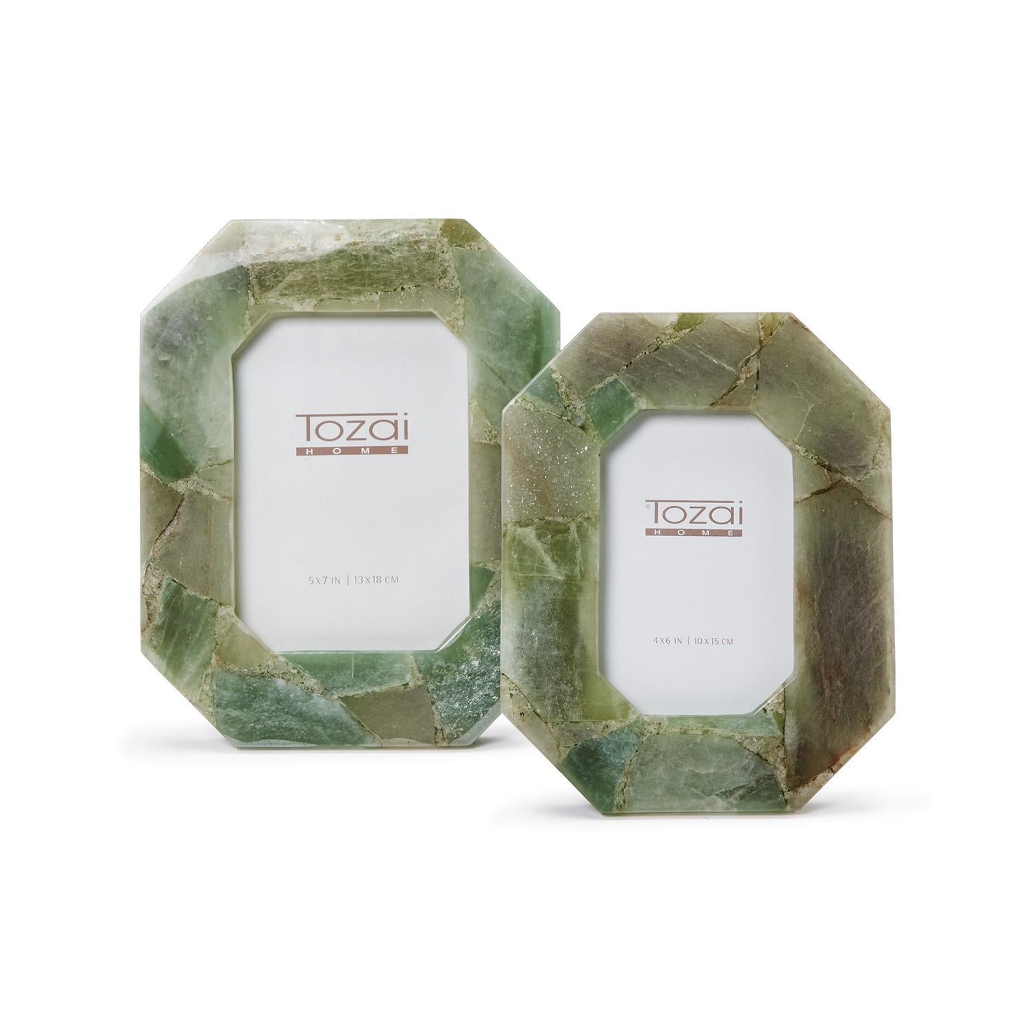  Green Quartz Octagon Photo Frame Set Of 2、mySite、elrpsem3k