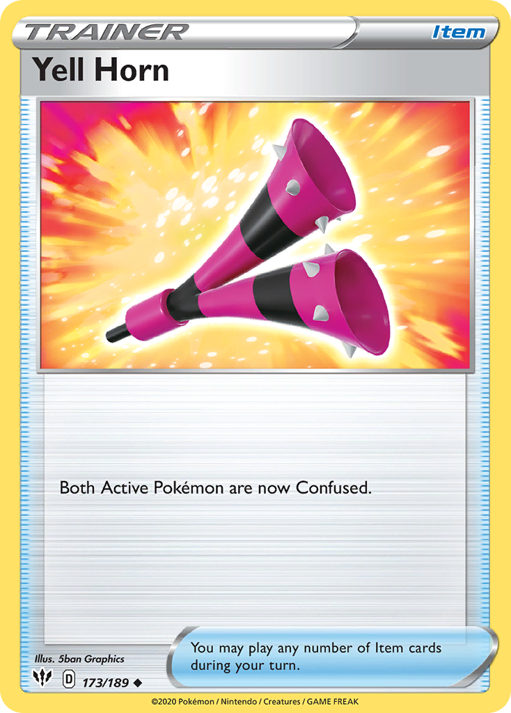 Yell Horn (173/189) Sword & Shield: Darkness Ablaze、mySite、waistdrama