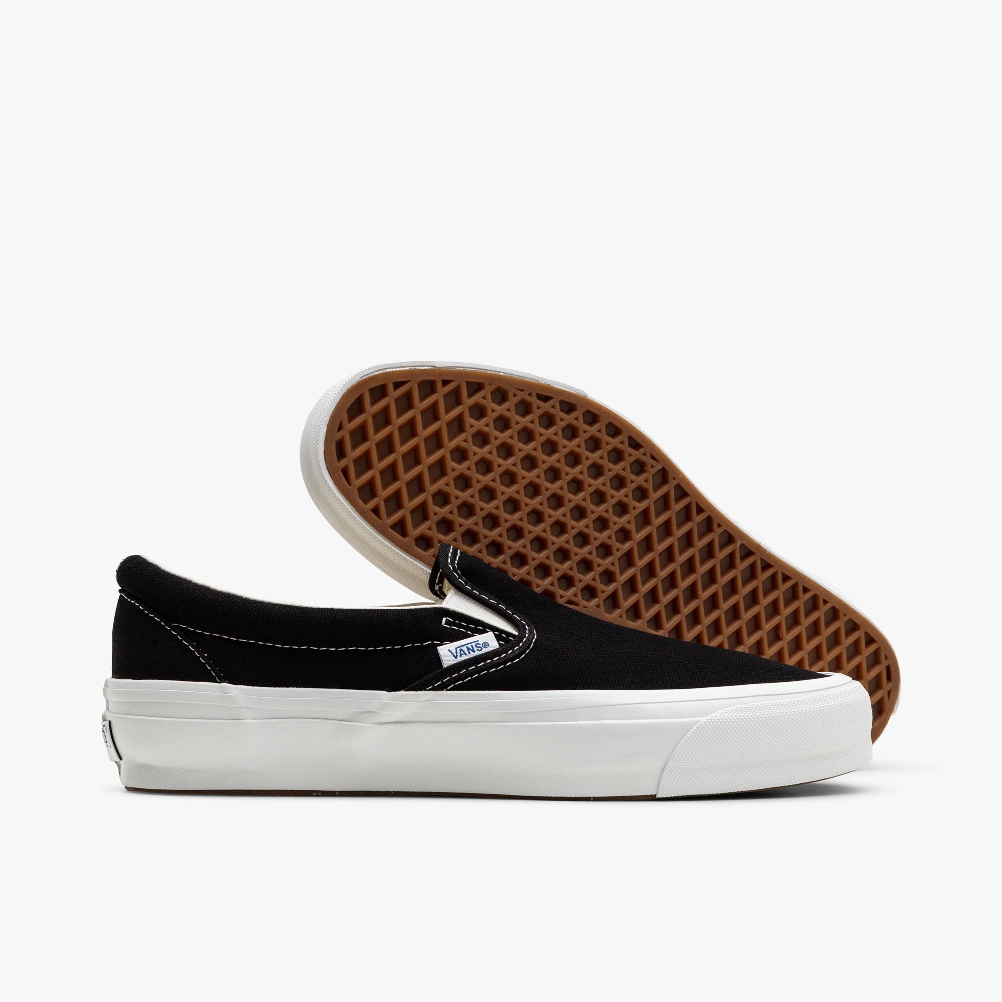  Vans Slip-On Reissue 98 LX / Black / White、mySite、merchandisen